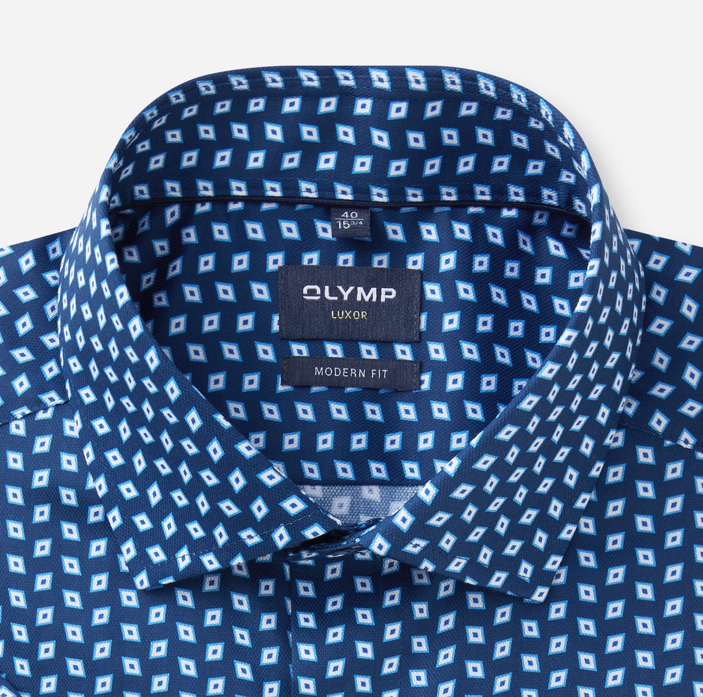 OLYMP Kurzarmhemd »Luxor modern fit«, mit modernen Print