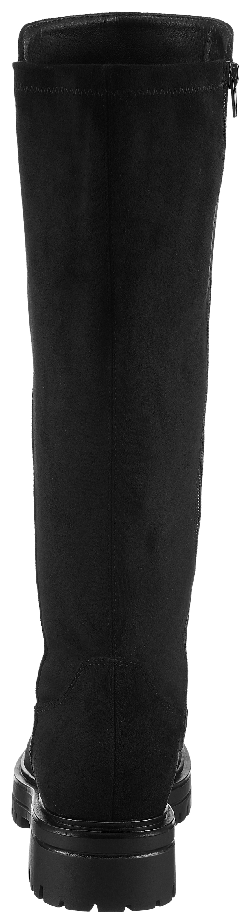 Aniston SHOES Stiefel, Stretch-Stiefel mit Innen-Reißverschluss - NEUE KOLLEKTION