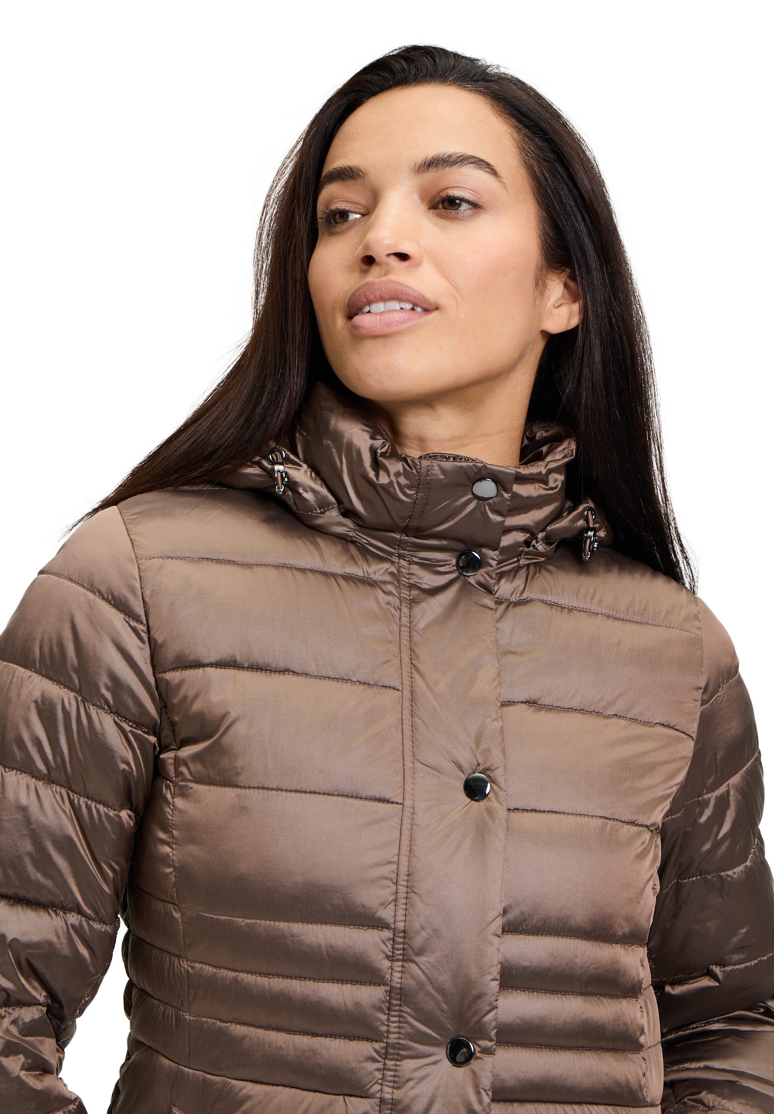 Cartoon Steppjacke »Cartoon Damen Steppjacke mit abnehmbarer Kapuze«
