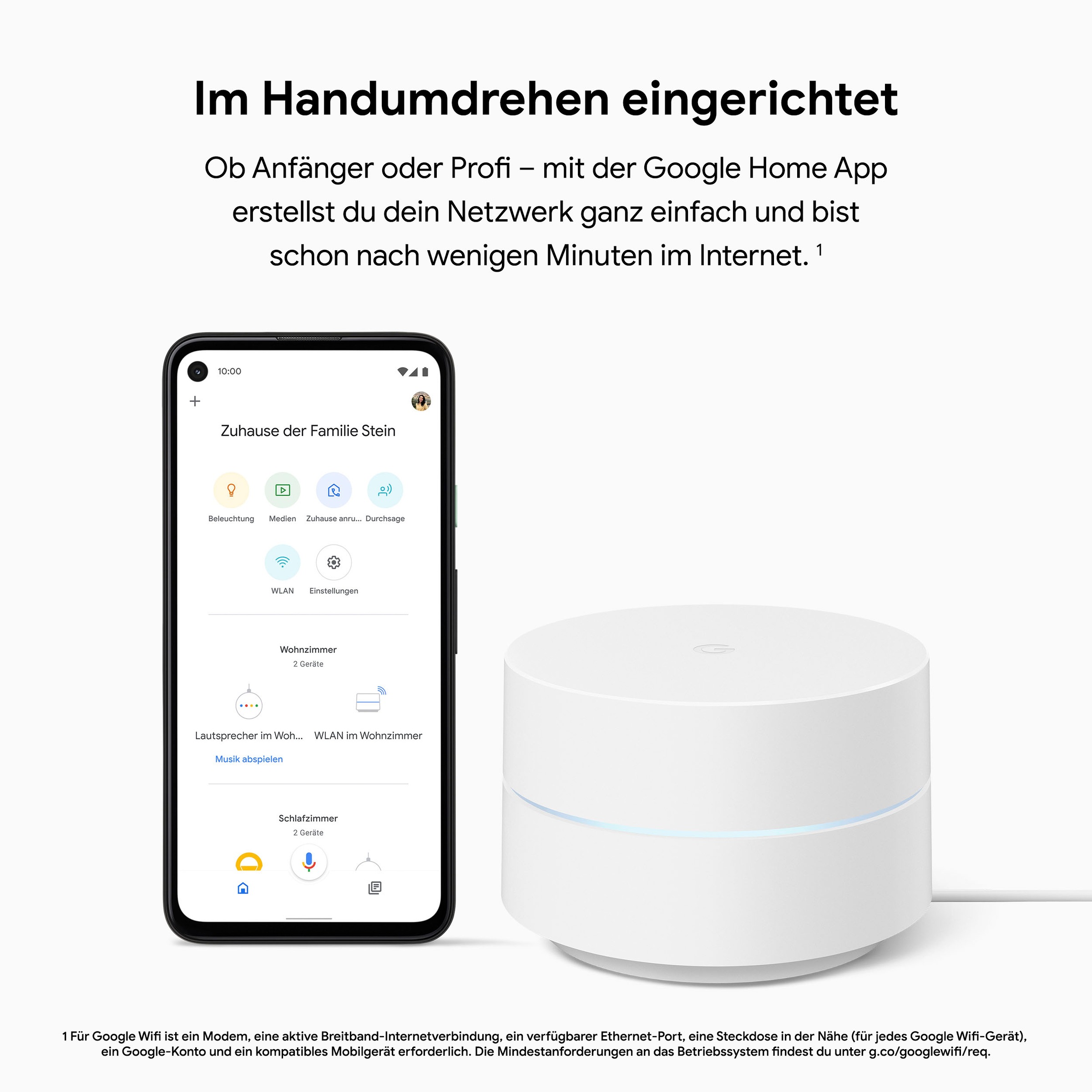 Google Adapter »Wifi-Zugangspunkt«