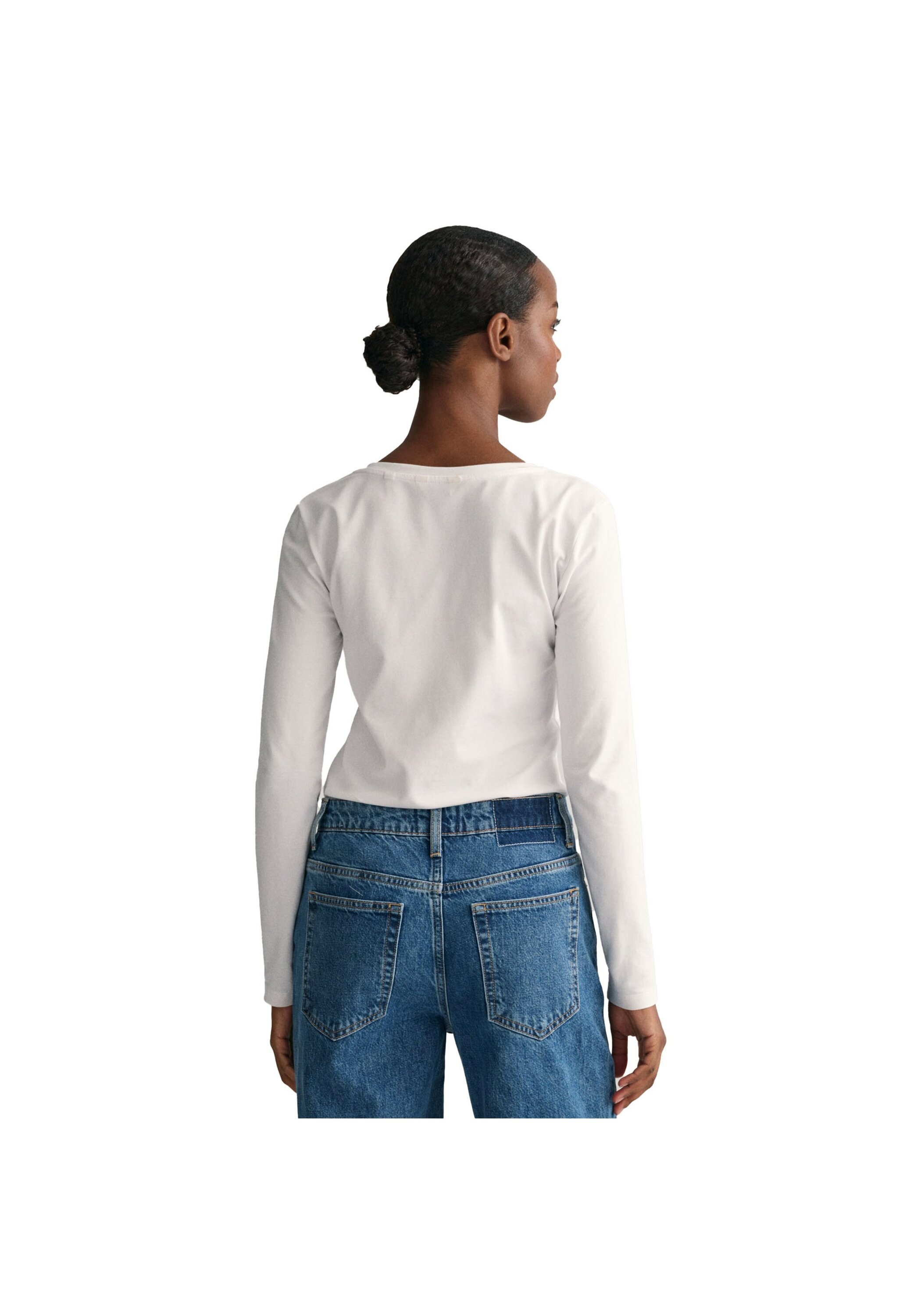 Gant Longsleeve »Longsleeve SCOOP NECK TOP 1er Pack«
