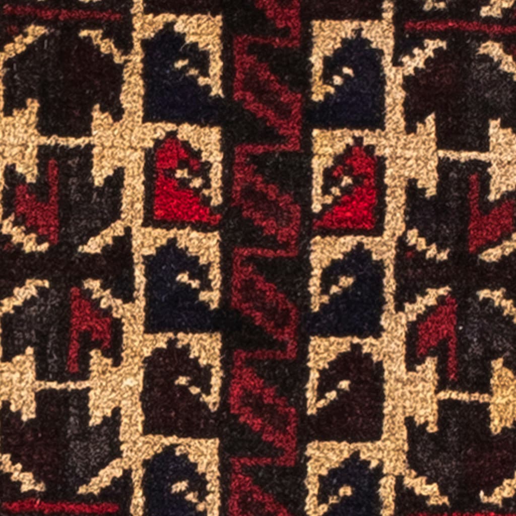morgenland Orientteppich »Belutsch - 142 x 85 cm - dunkelrot«, rechteckig