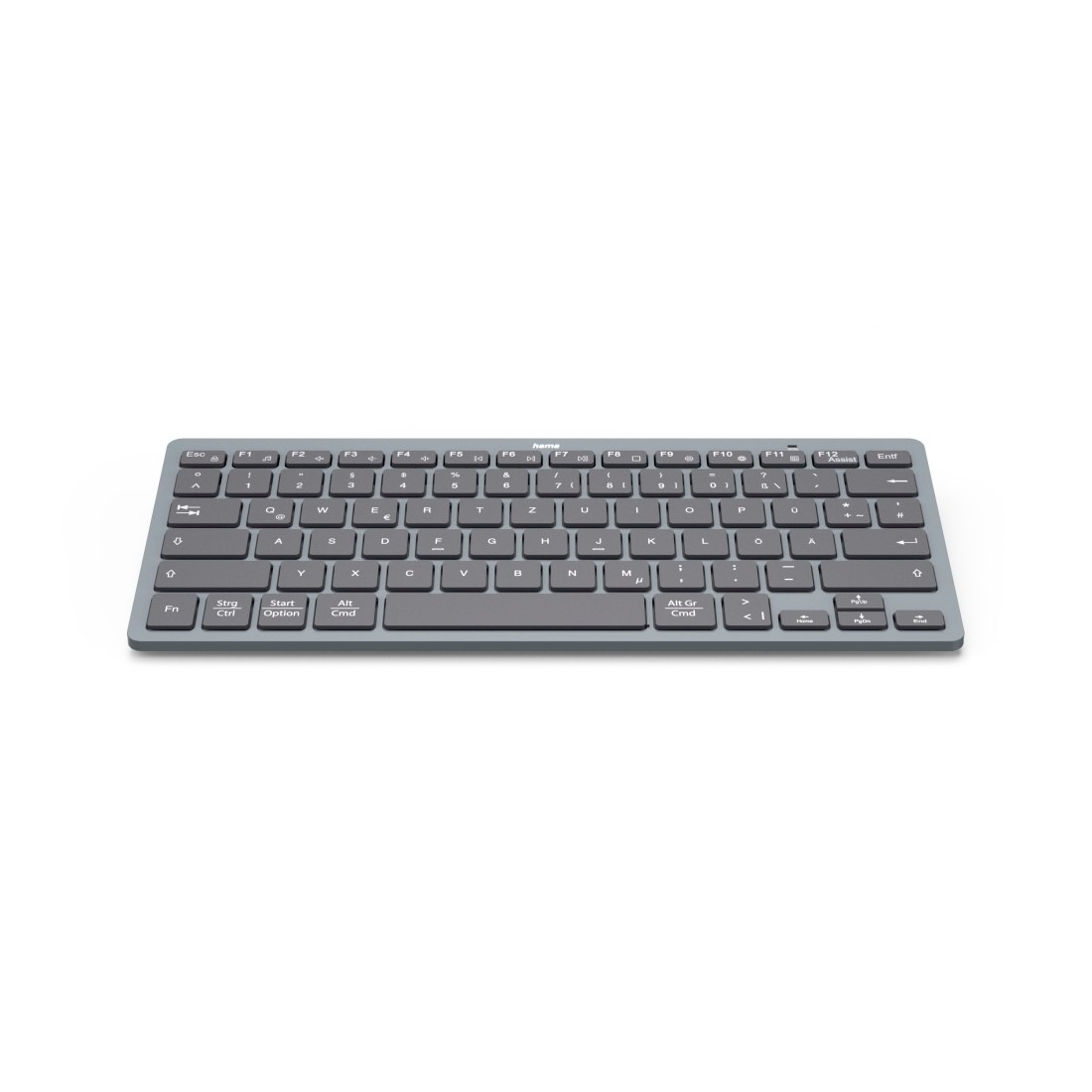 Hama Tastatur »Bluetooth-Tastatur "Travel 400" (kabellos, QWERTZ)« (Multimedia-Tasten)
