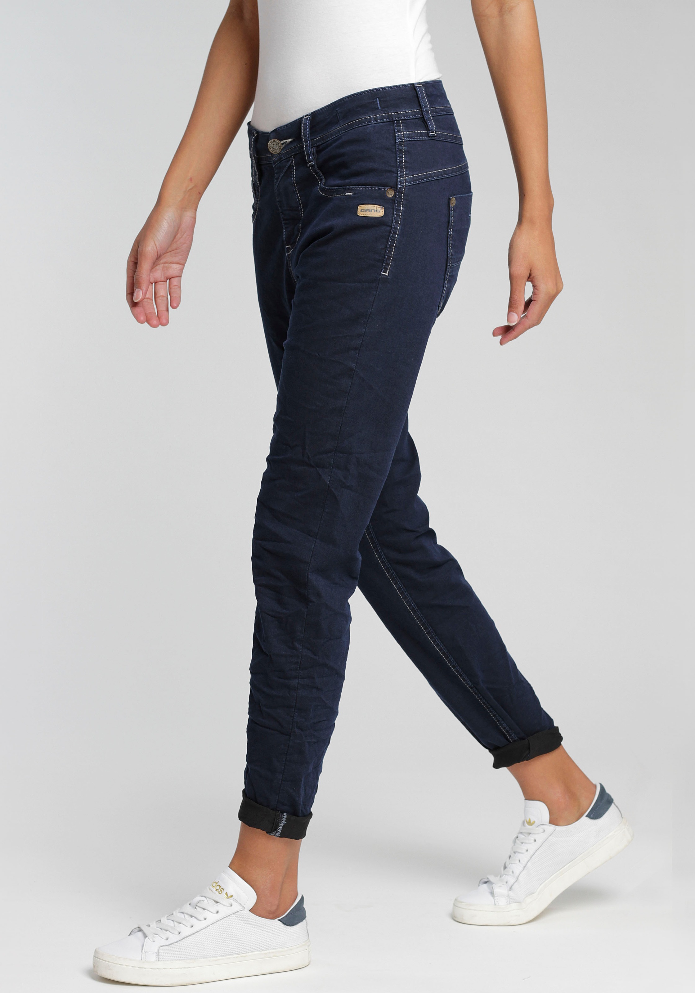 GANG Relax-fit-Jeans "94AMELIE" mit doppelter rechter Gesäßtasche günstig online kaufen