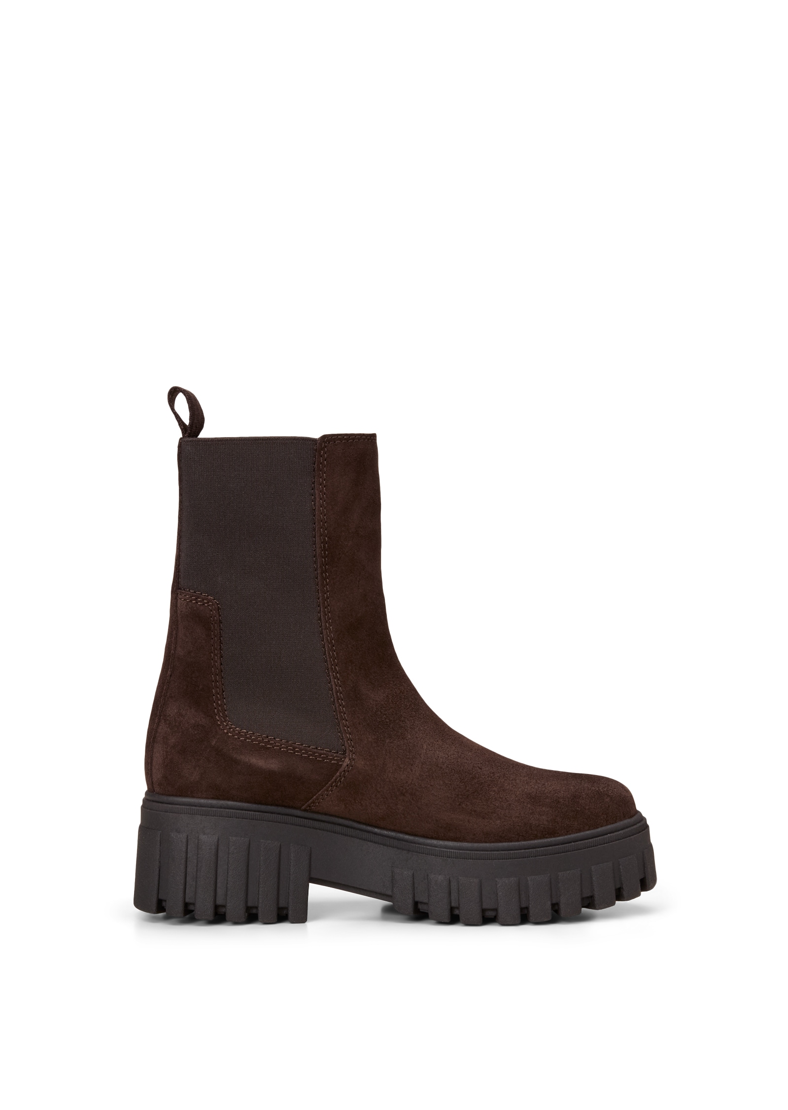 Marc O'Polo Chelseaboots »Model Vala 5«  Stiefelette, Plateauboots mit Stretcheinsatz