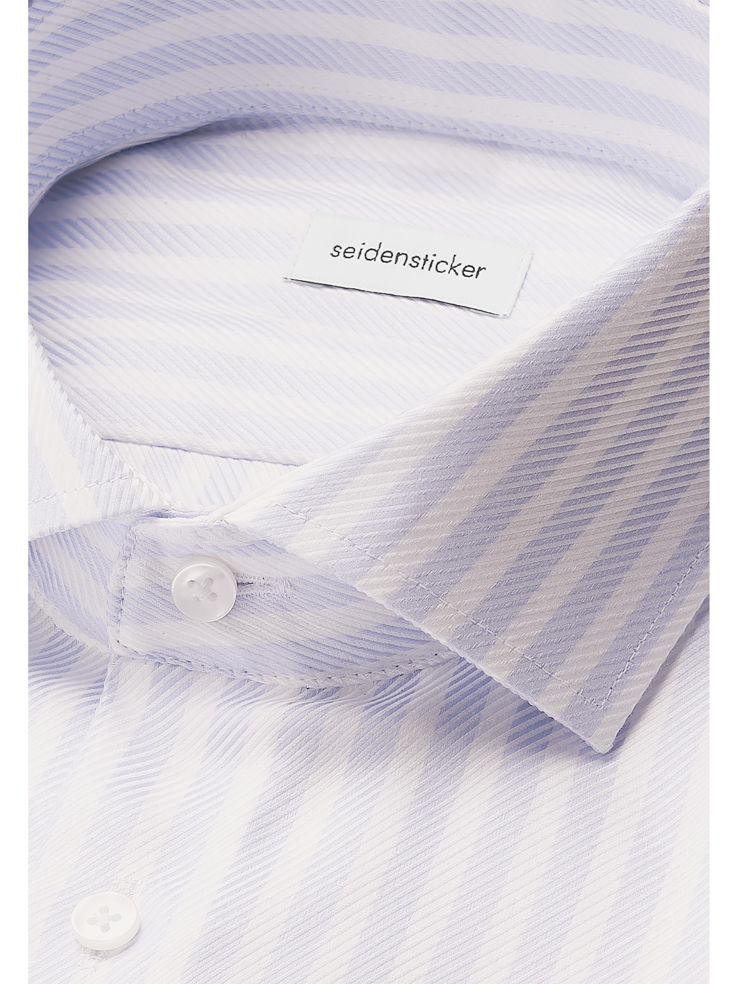 seidensticker Businesshemd »Schwarze Rose« Slim 1/1 Kentkragen Gestreift