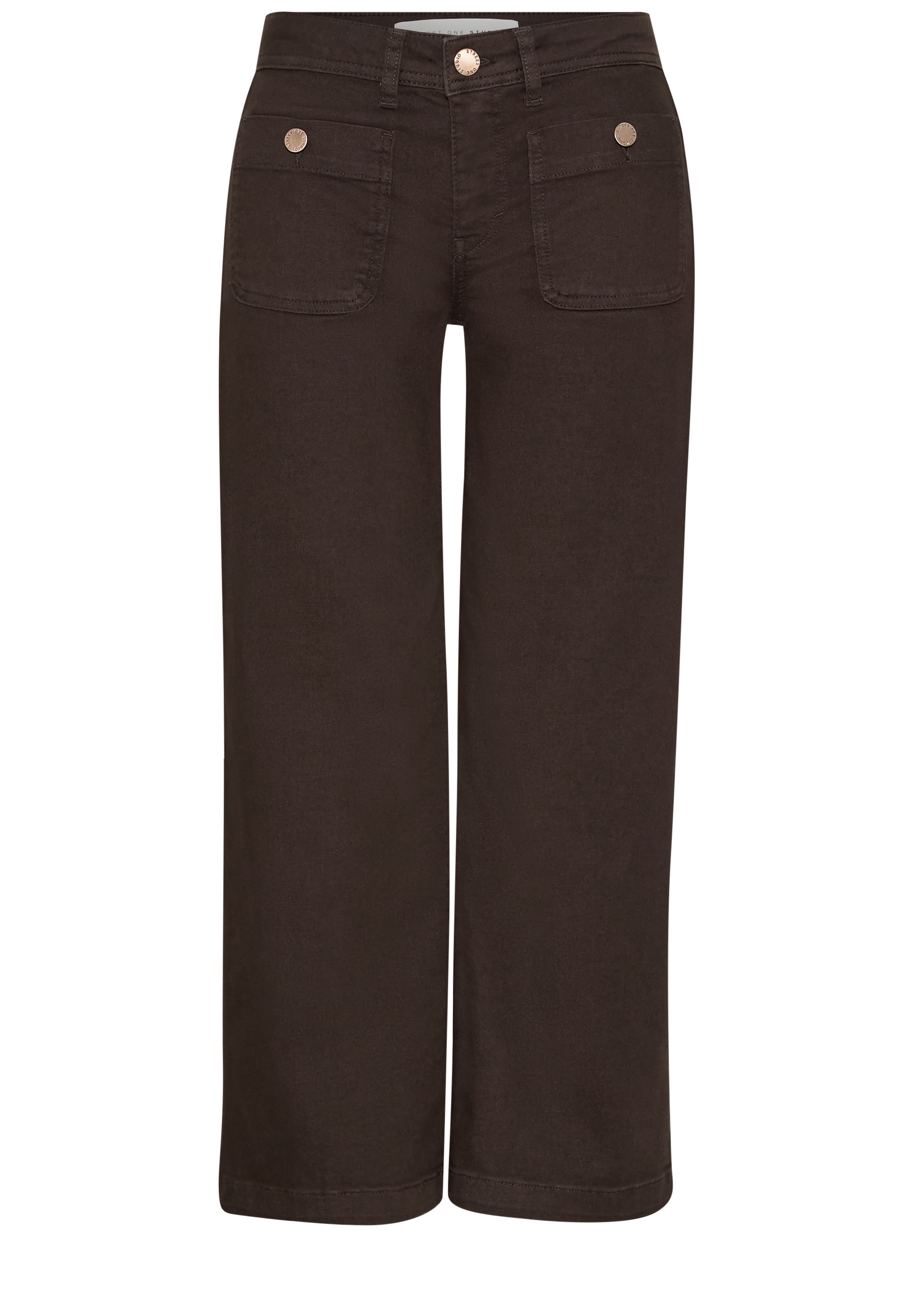 STREET ONE STUDIO Loose-fit-Jeans mit Wide Legs