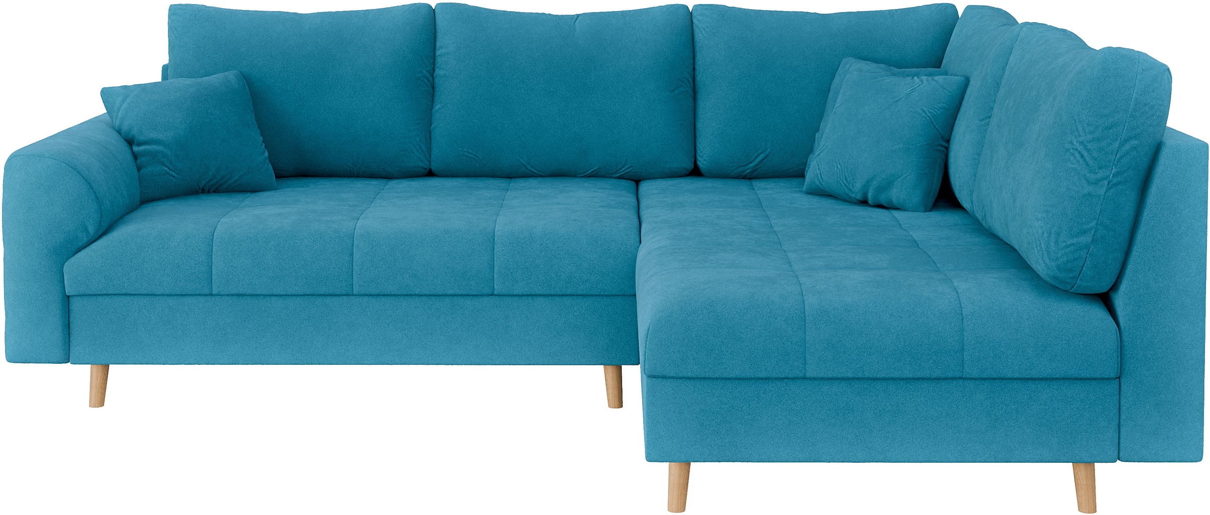 Home affaire Ecksofa "CHARRE L-Form mit Ottomane, Maße B/T/H: 231/161/81 cm günstig online kaufen