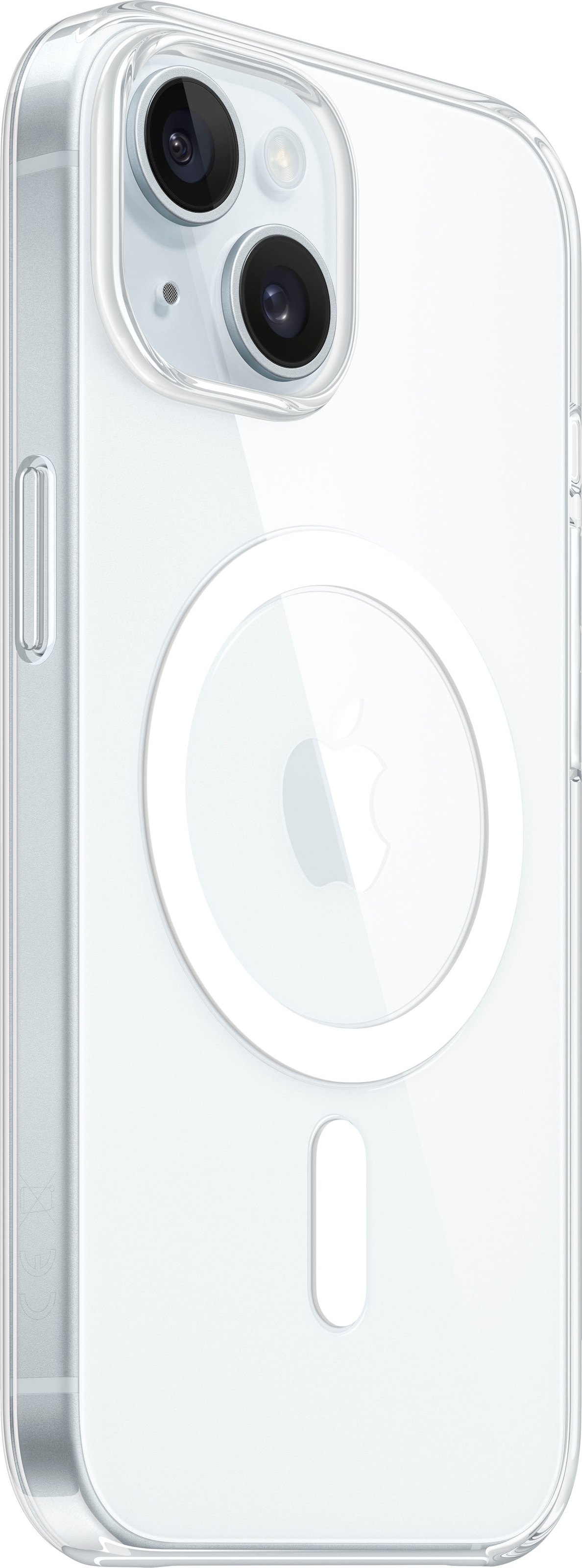 Apple Smartphone-Hülle »iPhone 15 Clear mit MagSafe«, Apple iPhone 15, 15,5 cm (6,1 Zoll)