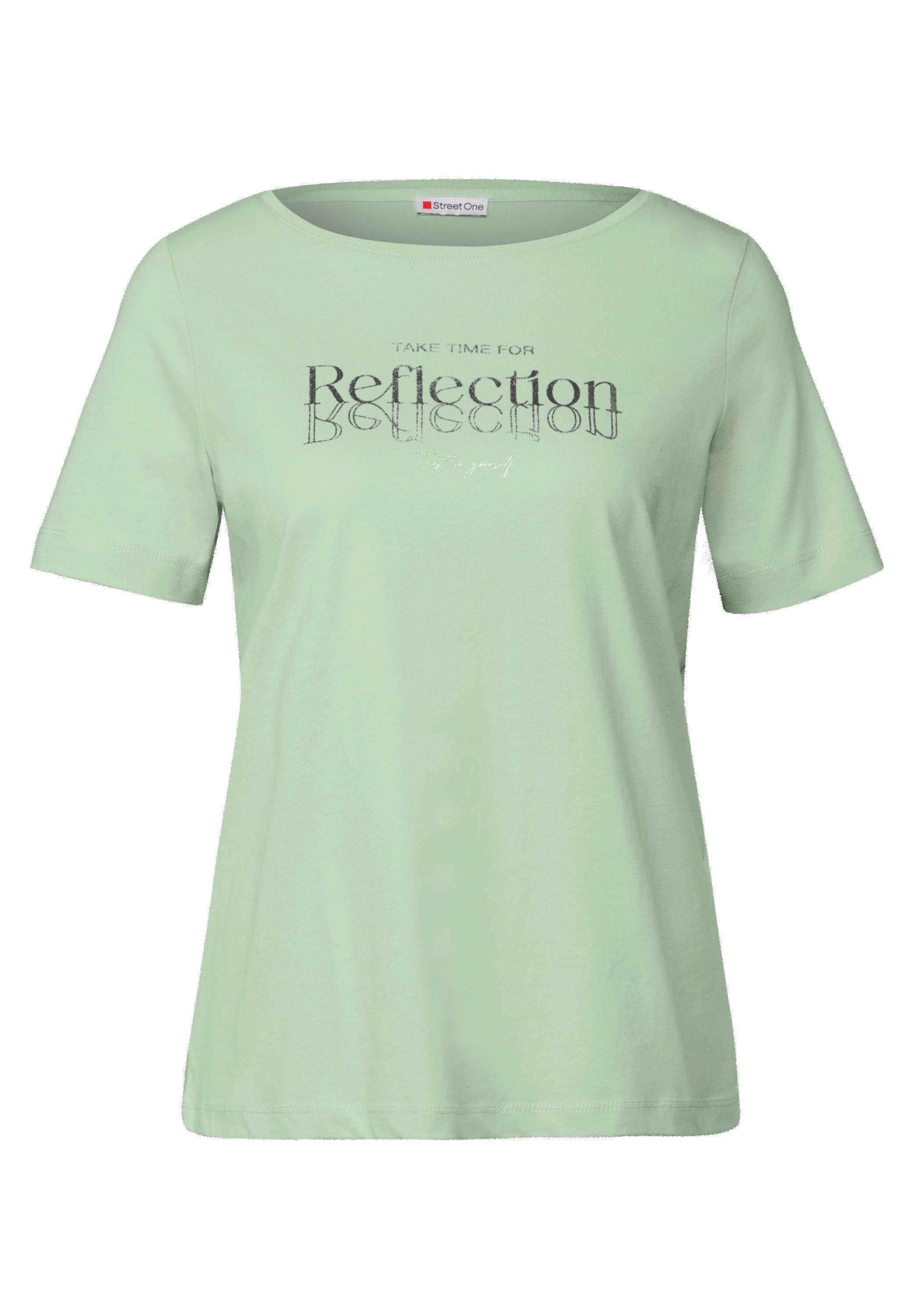 STREET ONE T-Shirt, aus reiner Baumwolle