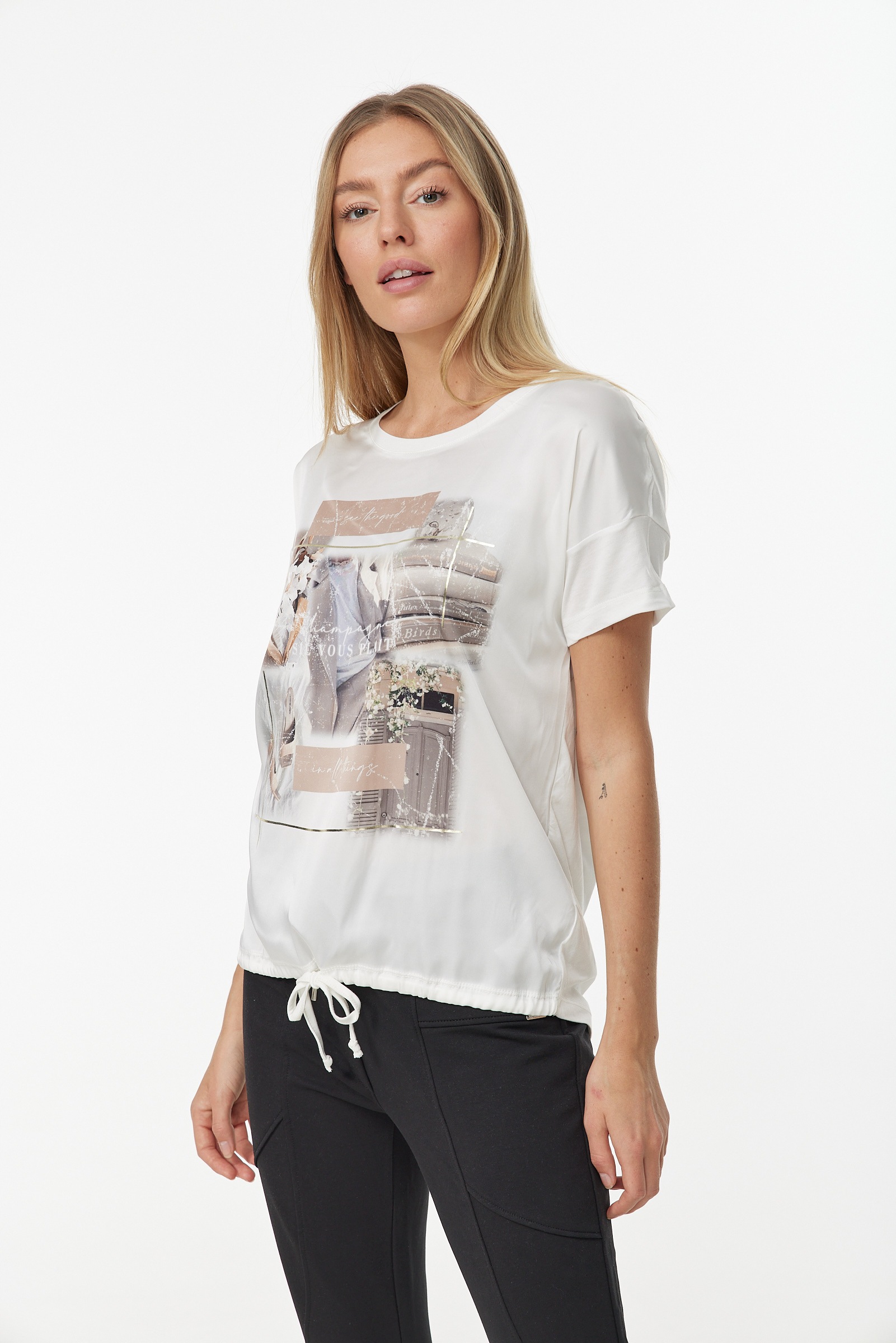 Decay T-Shirt, mit großem Frontprint