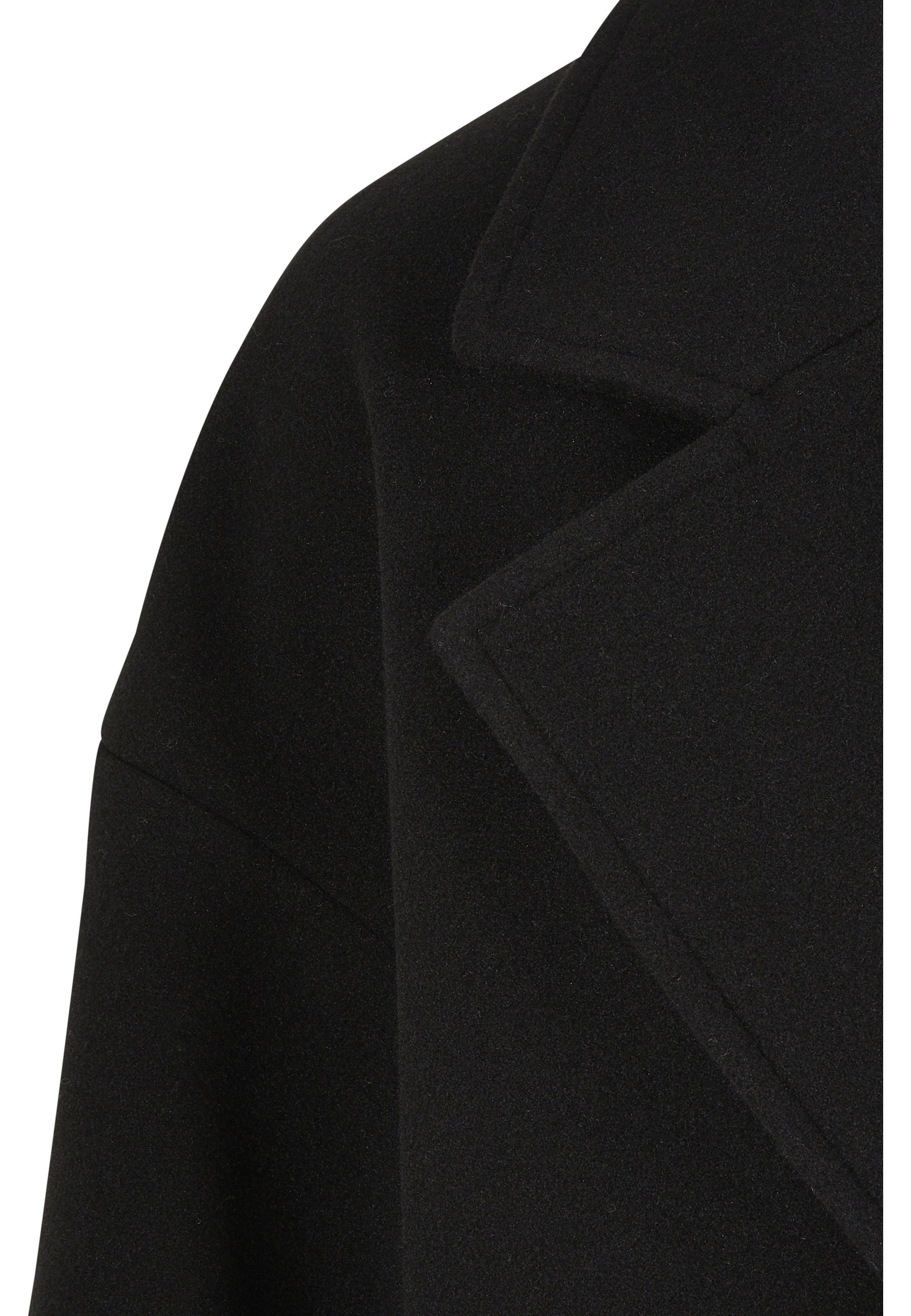 Winterjacke URBAN CLASSICS "Urban Classics Damen Ladies Oversized Long Coat", Damen, Gr. 3XL, schwarz, 100% Polyester, unifarben, oversize, amerikanischer Ausschnitt, Jacken Winterjacke 3