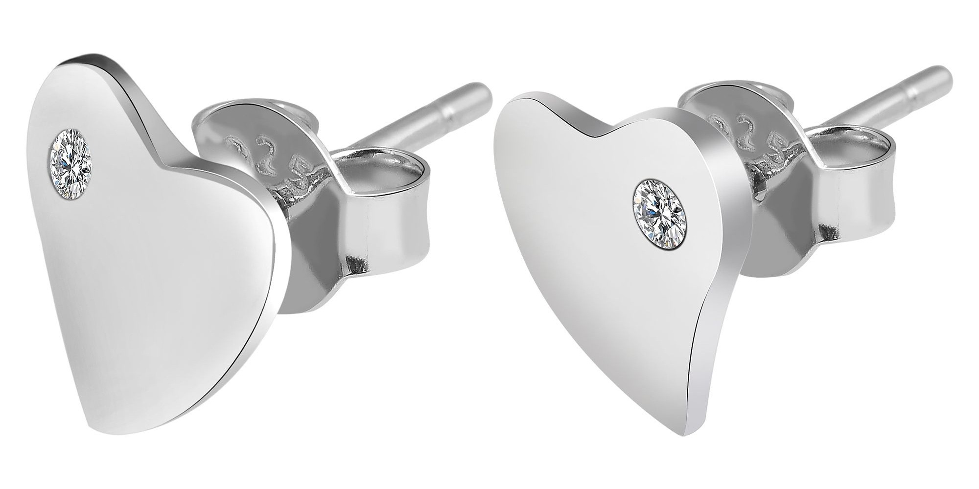 Adelia´s Paar Ohrhänger "Damen Ohrringe – Ohrstecker aus 925 Silber mit Zir günstig online kaufen