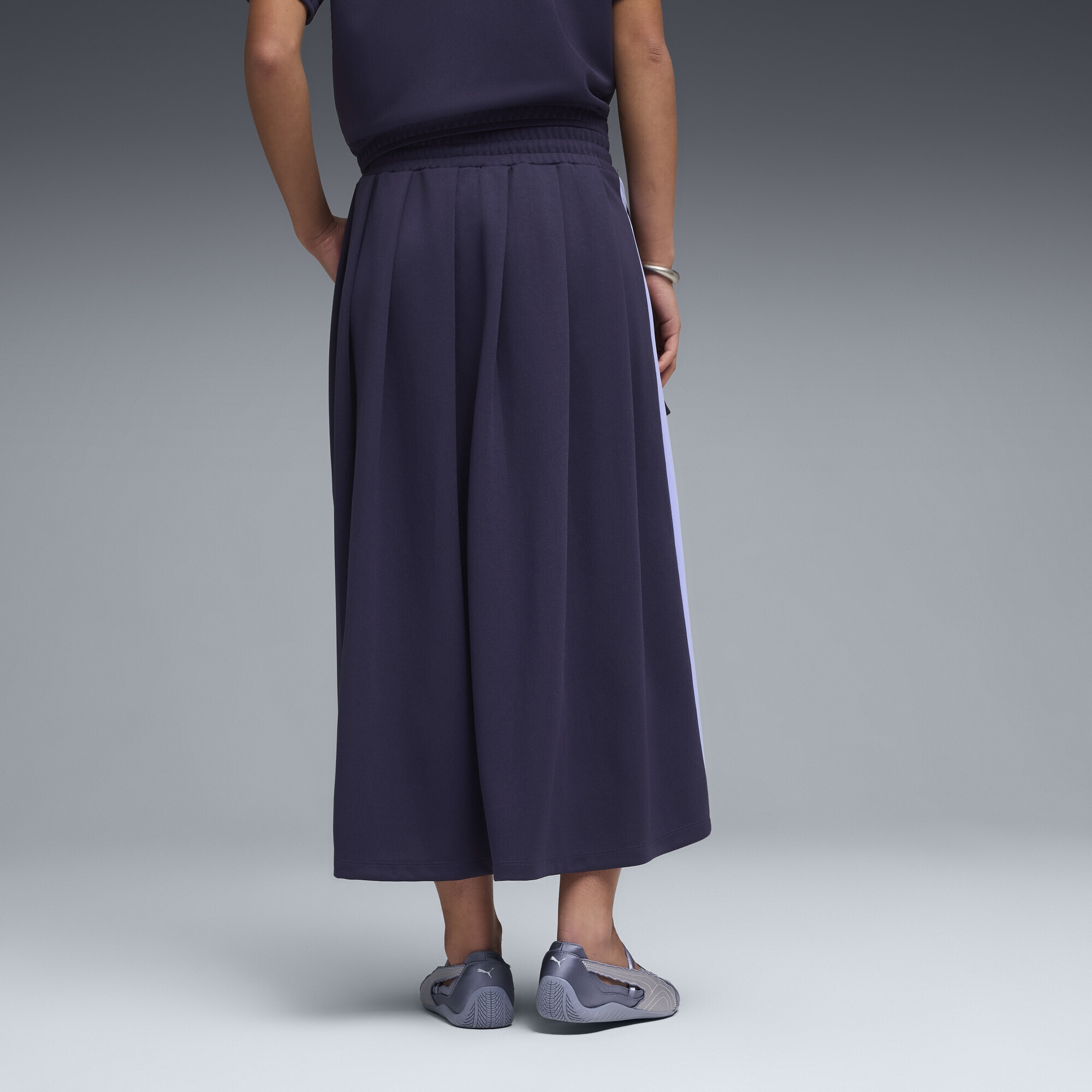 PUMA Jerseyrock »T7 Midi Faltenrock Damen«