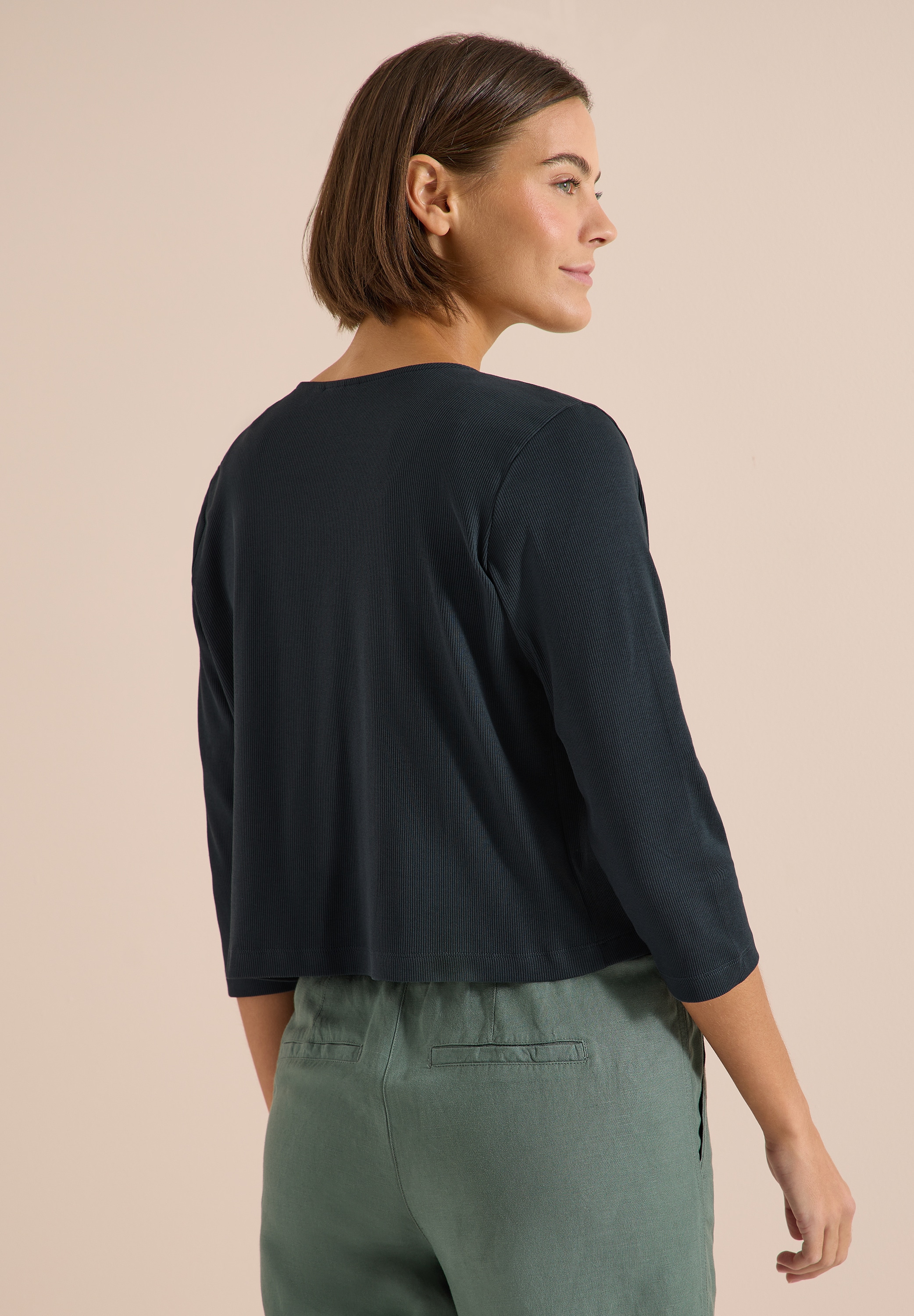 Cecil Cardigan mit 3/4 Ärmeln