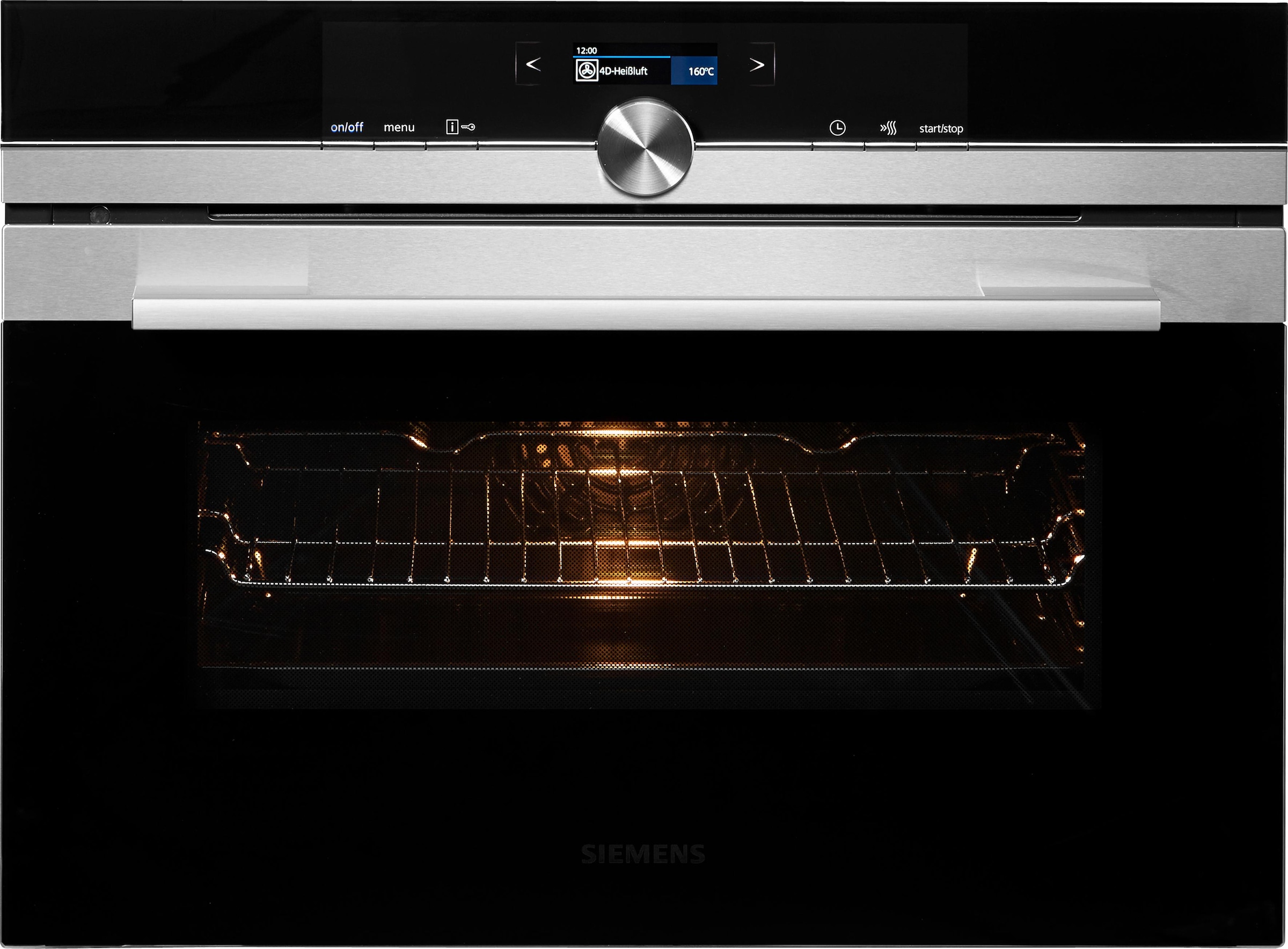 SIEMENS Backofen mit Mikrowelle »CM676G0S1«, CM676G0S1, Pyrolyse-Selbstreinigung, Pyrolyse-Selbstreinigung