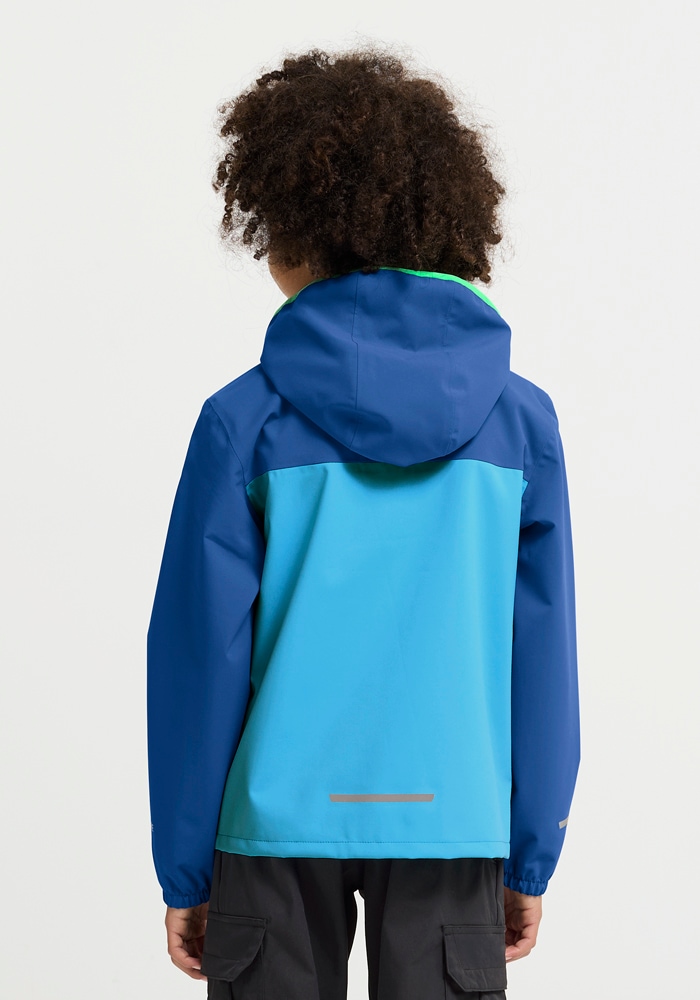 Jack Wolfskin Outdoorjacke »ADVENTURETRIBE 2L JKT K« mit Kapuze