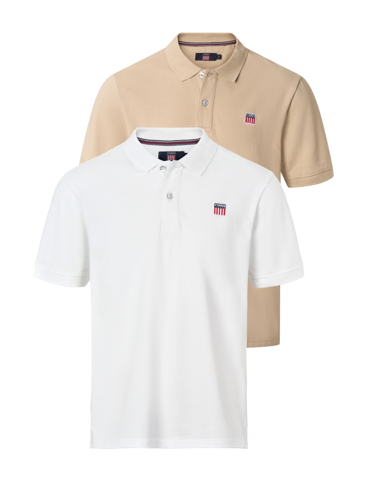 VINSON Kurzarmhemd "VINSON Polo shirt VMMike" günstig online kaufen
