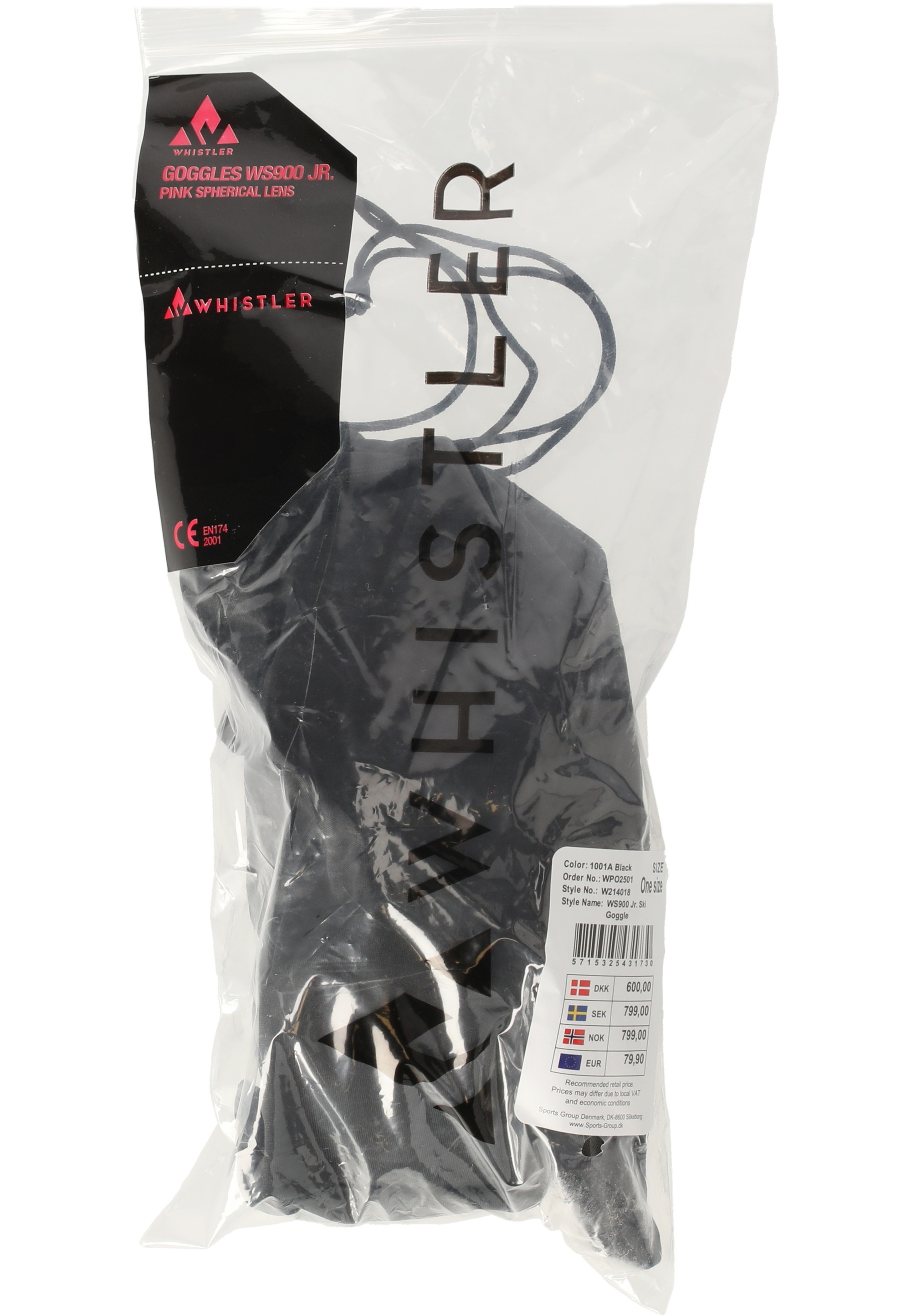 WHISTLER Skibrille »WS300 Jr. Ski Goggle«, mit Anti-Fog-Beschichtung