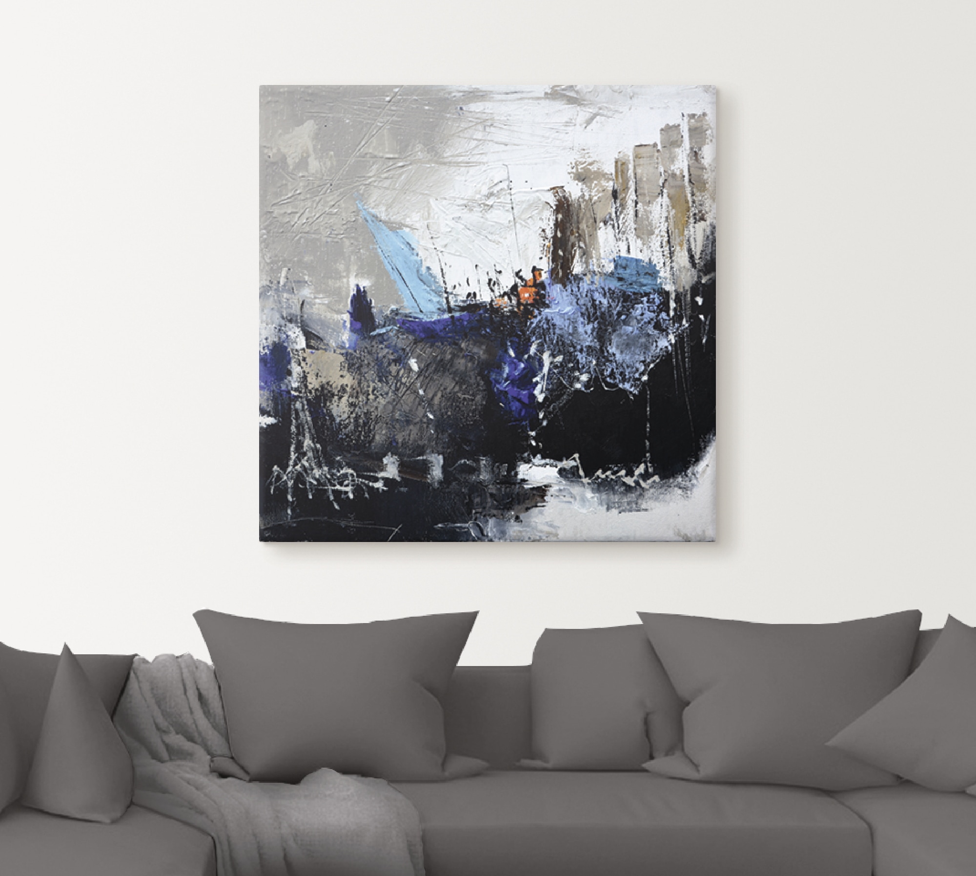 Artland Wandbild »Abstrakt II«, Gegenstandslos, (1 St.), als Leinwandbild in verschied. Größen