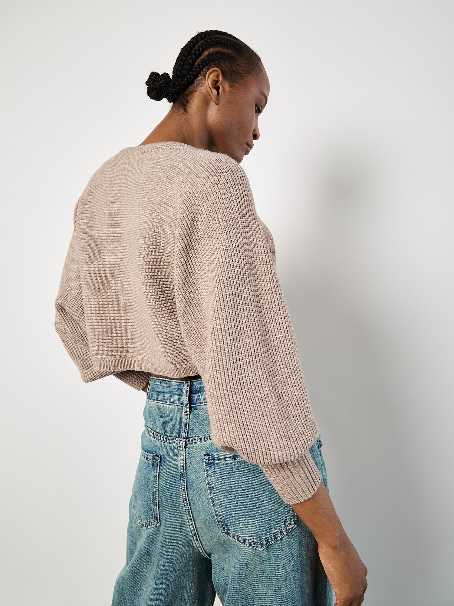 Apricot Cardigan »Batwing-Cardigan« in Croppedlänge