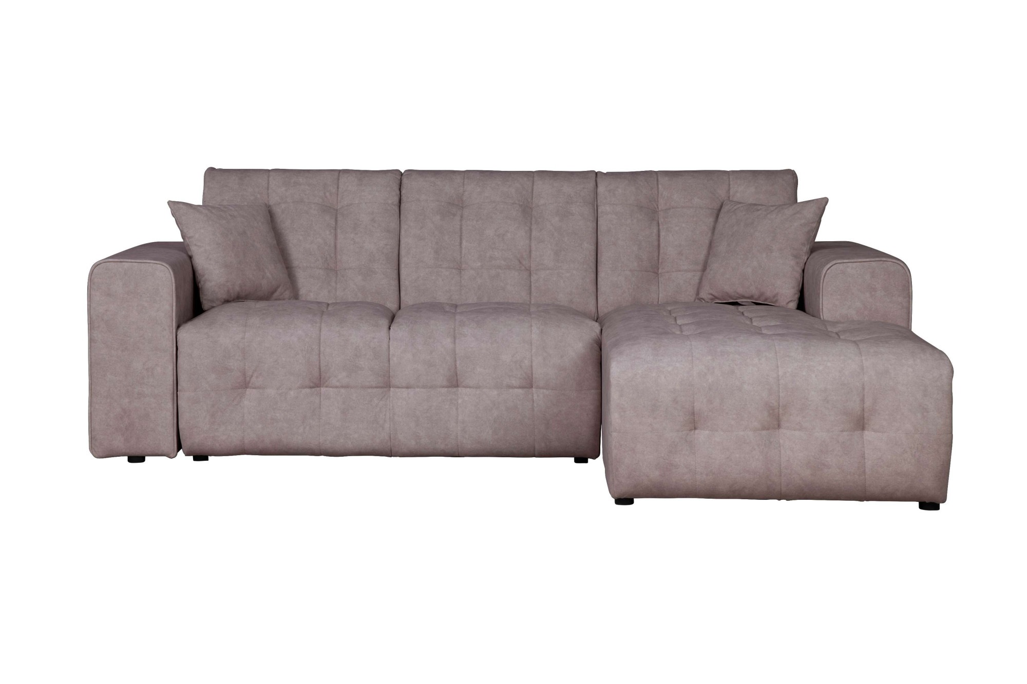 Home affaire Ecksofa »Nosia L-Form«, incl. 2 Zierkissen, mit feiner Steppung