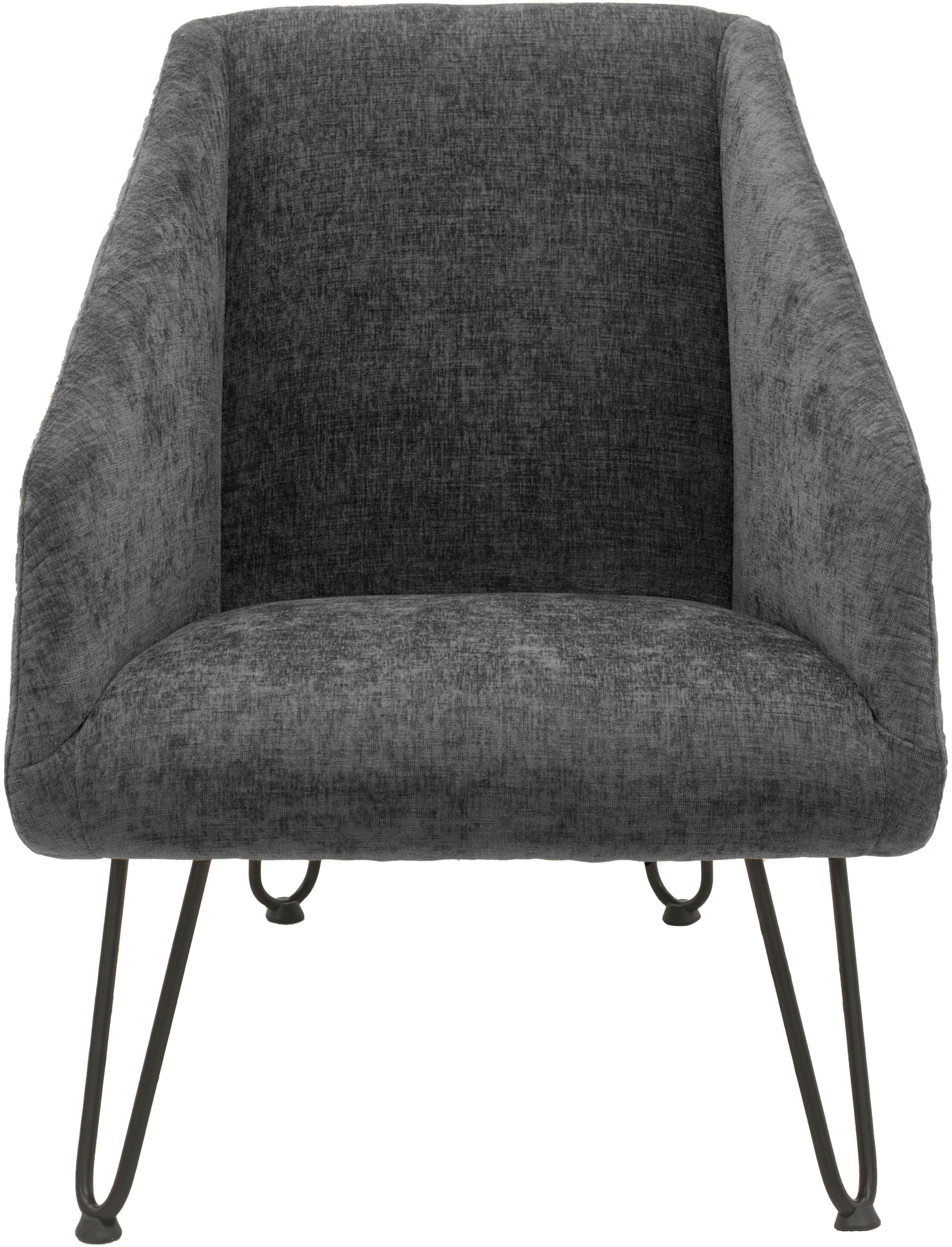 DOMO collection Sessel "Delft Loungesessel, Hairpin Legs, Retro, Metallbein günstig online kaufen