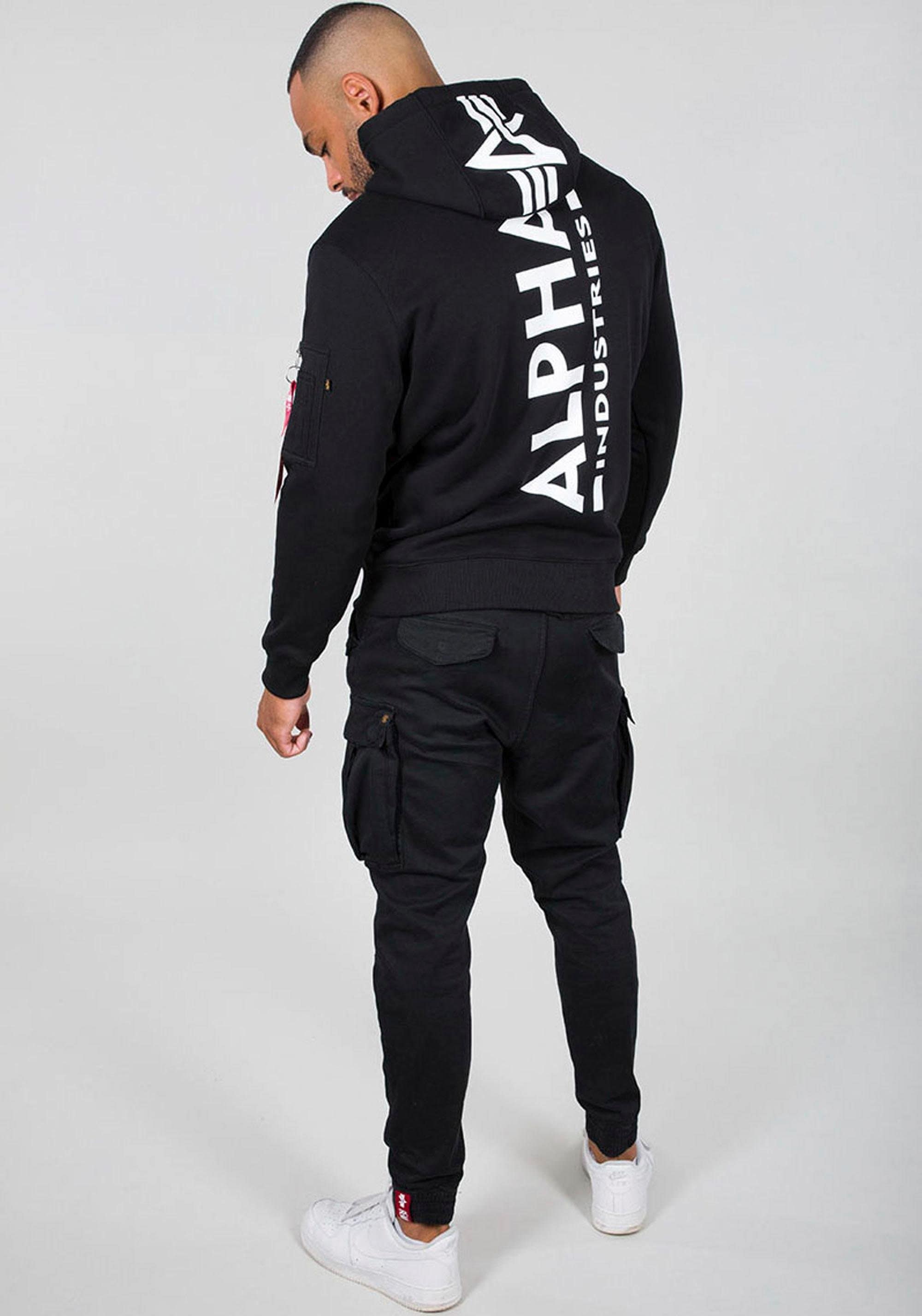 Black Friday Alpha Industries Kapuzensweatshirt »BACK PRINT HOODY« | BAUR