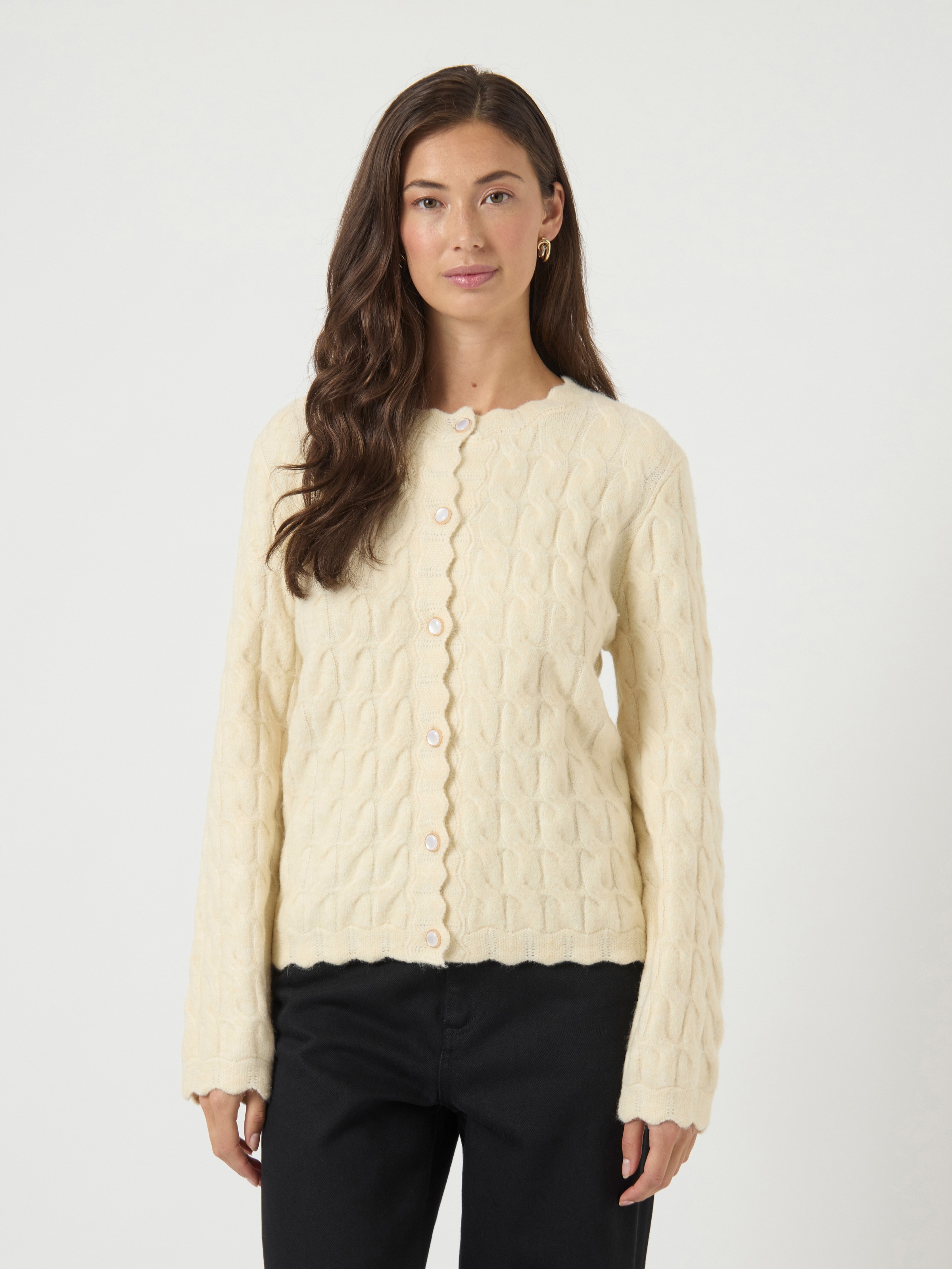 Y.A.S Strickjacke "YASBUBERA LS KNIT CARDIGAN S. NOOS" günstig online kaufen