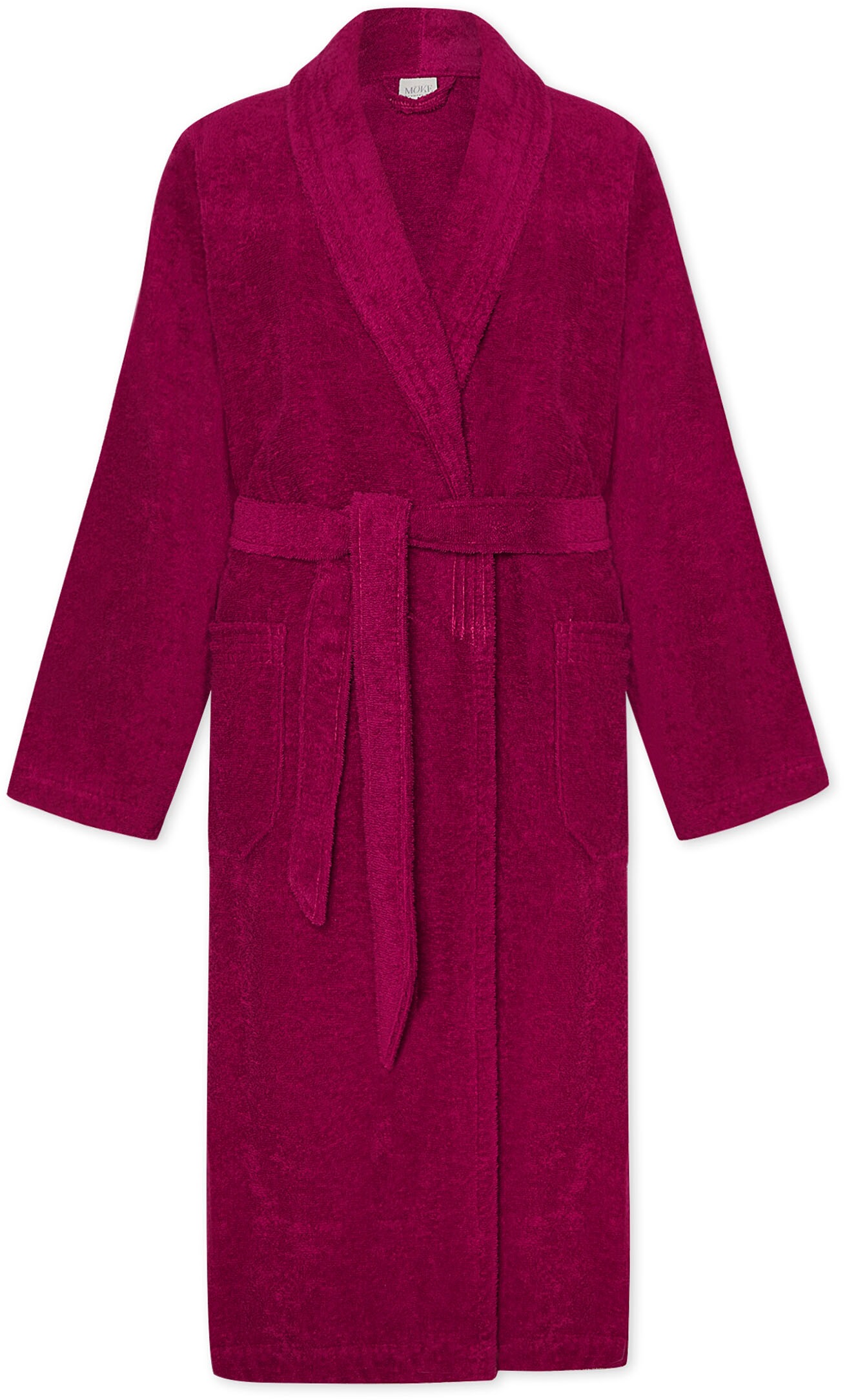 Möve Unisex-Bademantel "Basic", 1 Stk. mit Schalkragen günstig online kaufen