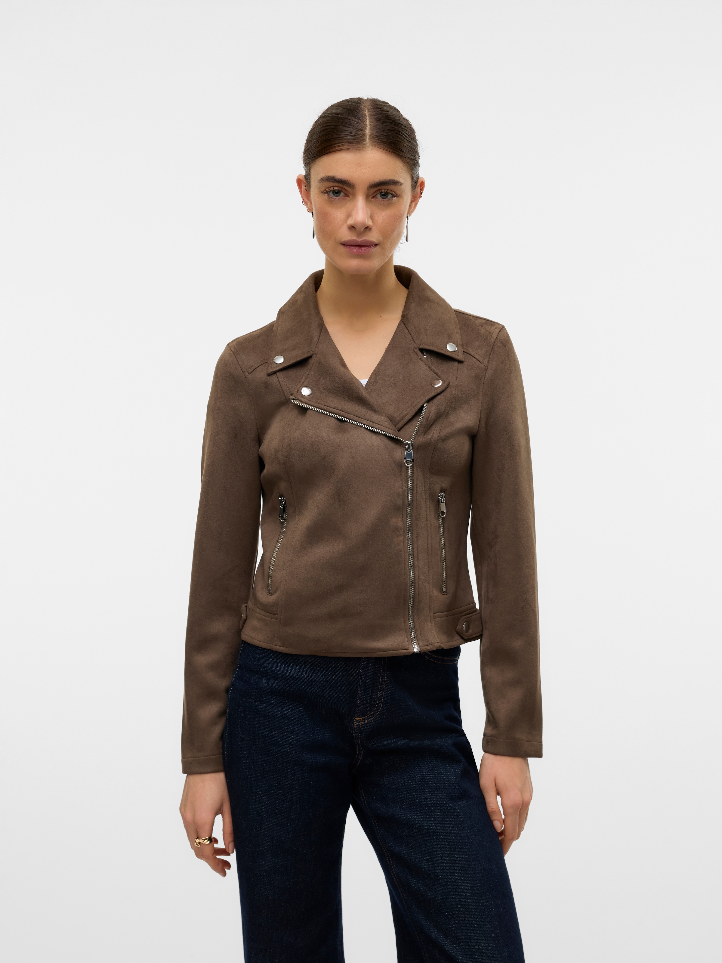 Vero Moda Lederimitatjacke "VMJOSE SHORT FAUX SUEDE JACKET GA NOOS" günstig online kaufen