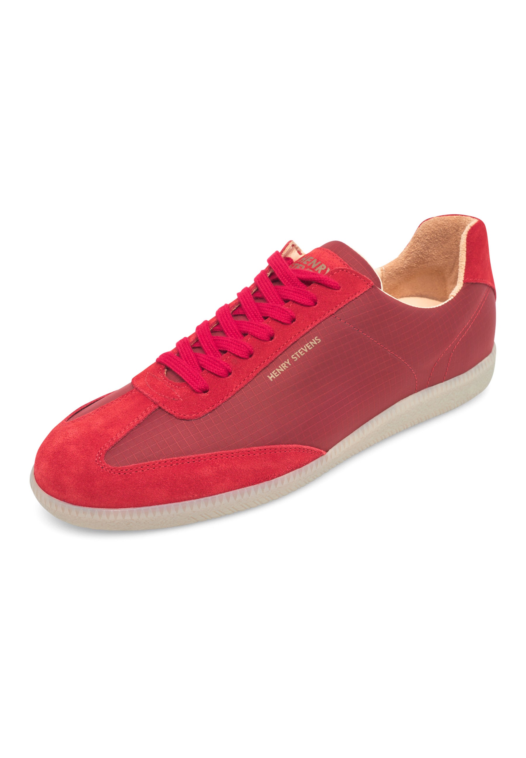 Henry Stevens Sneaker »Travis TIS Herrensneaker«, Halbschuh Leder handgefertigt, sportlicher Freizeitschuh Herren