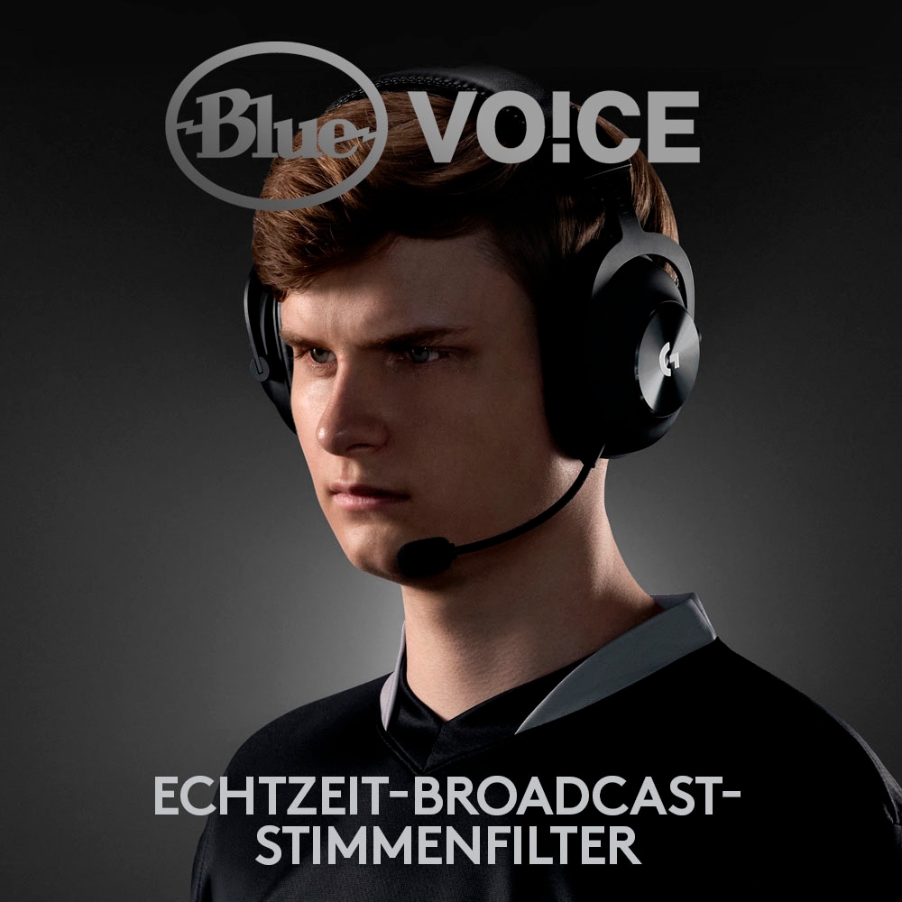 Logitech G Over-Ear-Kopfhörer »PRO X Wireless LIGHTSPEED«, Rauschunterdrückung