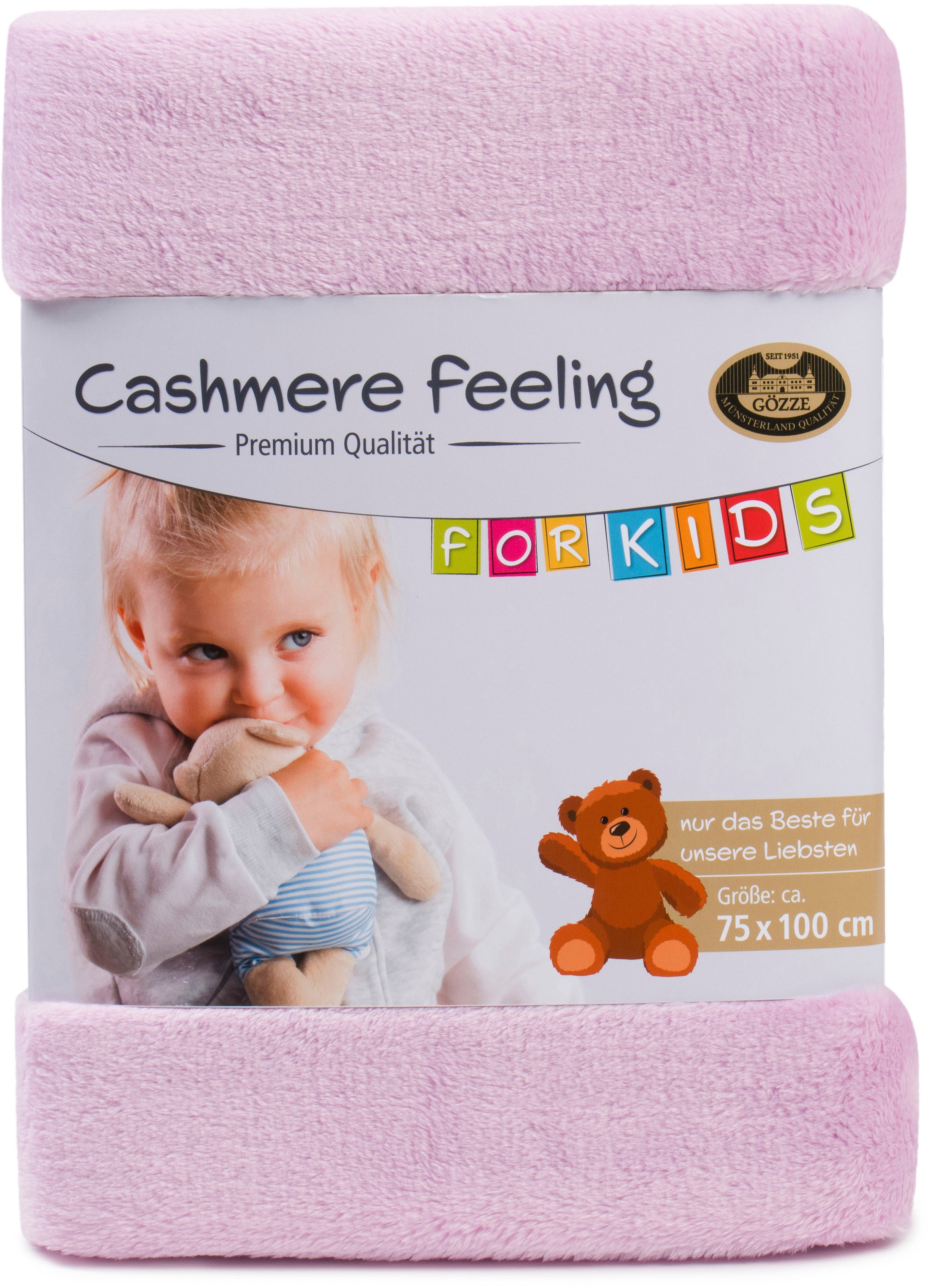 Thumbnail - Gözze Kinderdecke "Premium Cashmerefeeling" kuschelig warm