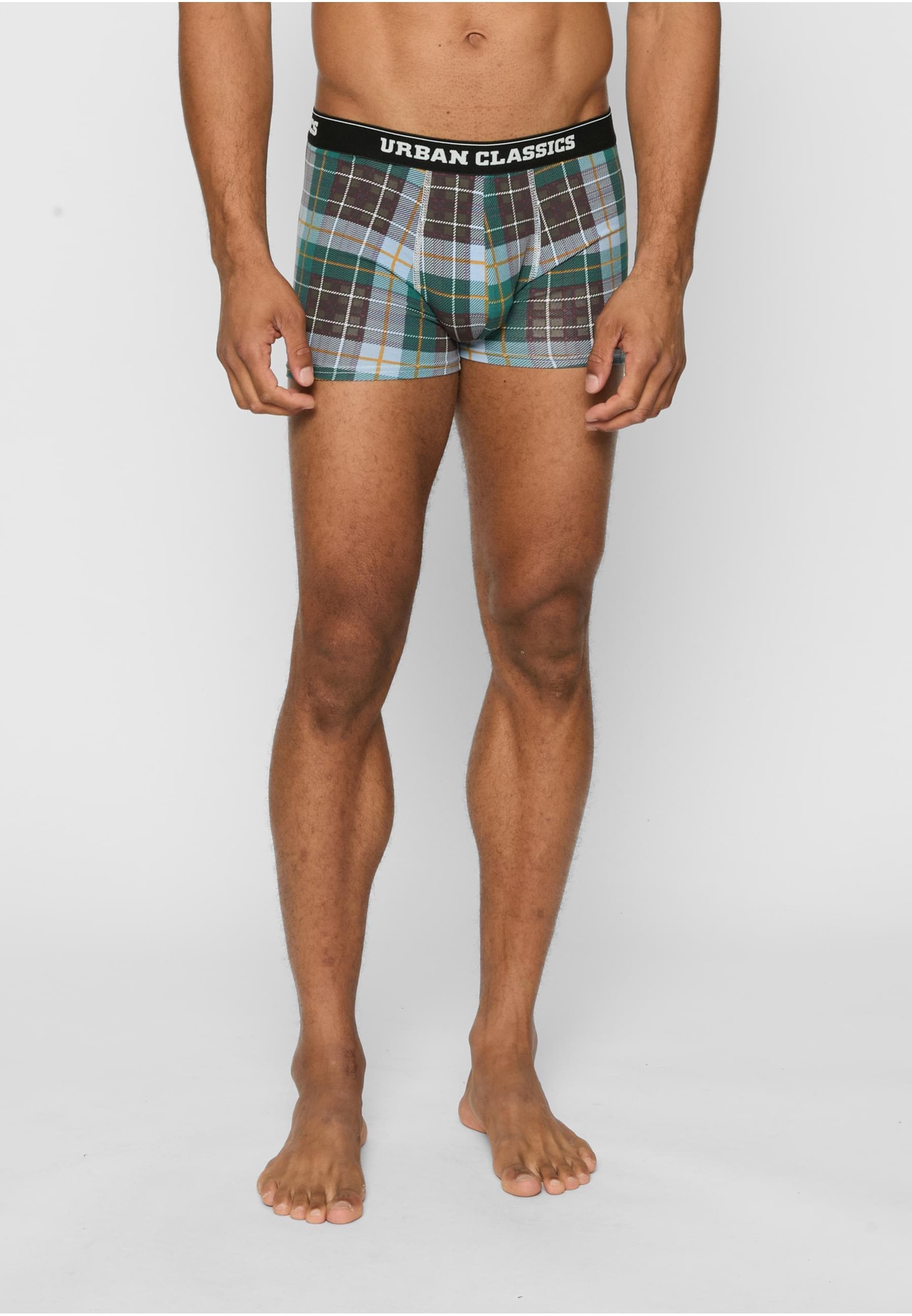 URBAN CLASSICS Boxershorts »Urban Classics Herren Organic Boxer Shorts 5-Pack«, (1 St.)