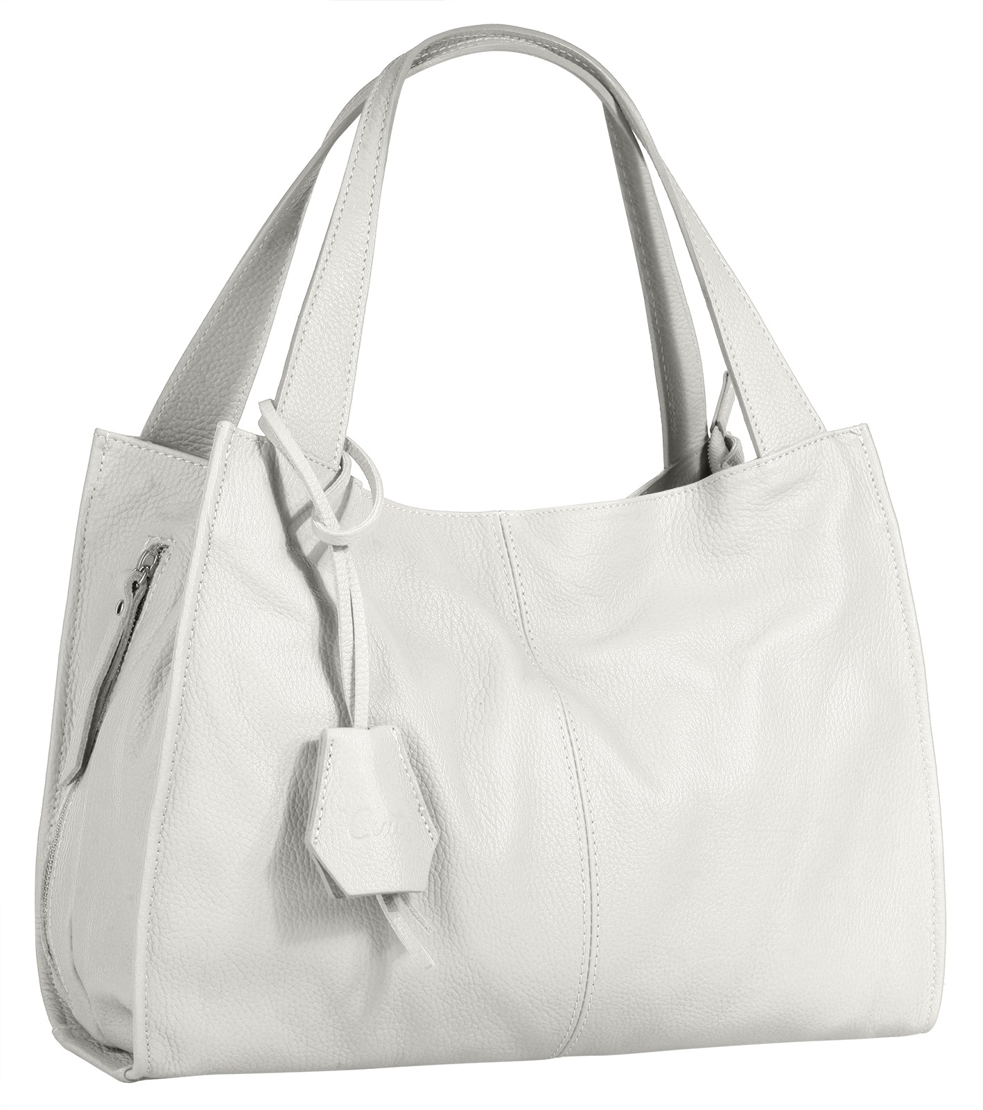 Cluty Shopper echt Leder, Made in Italy günstig online kaufen