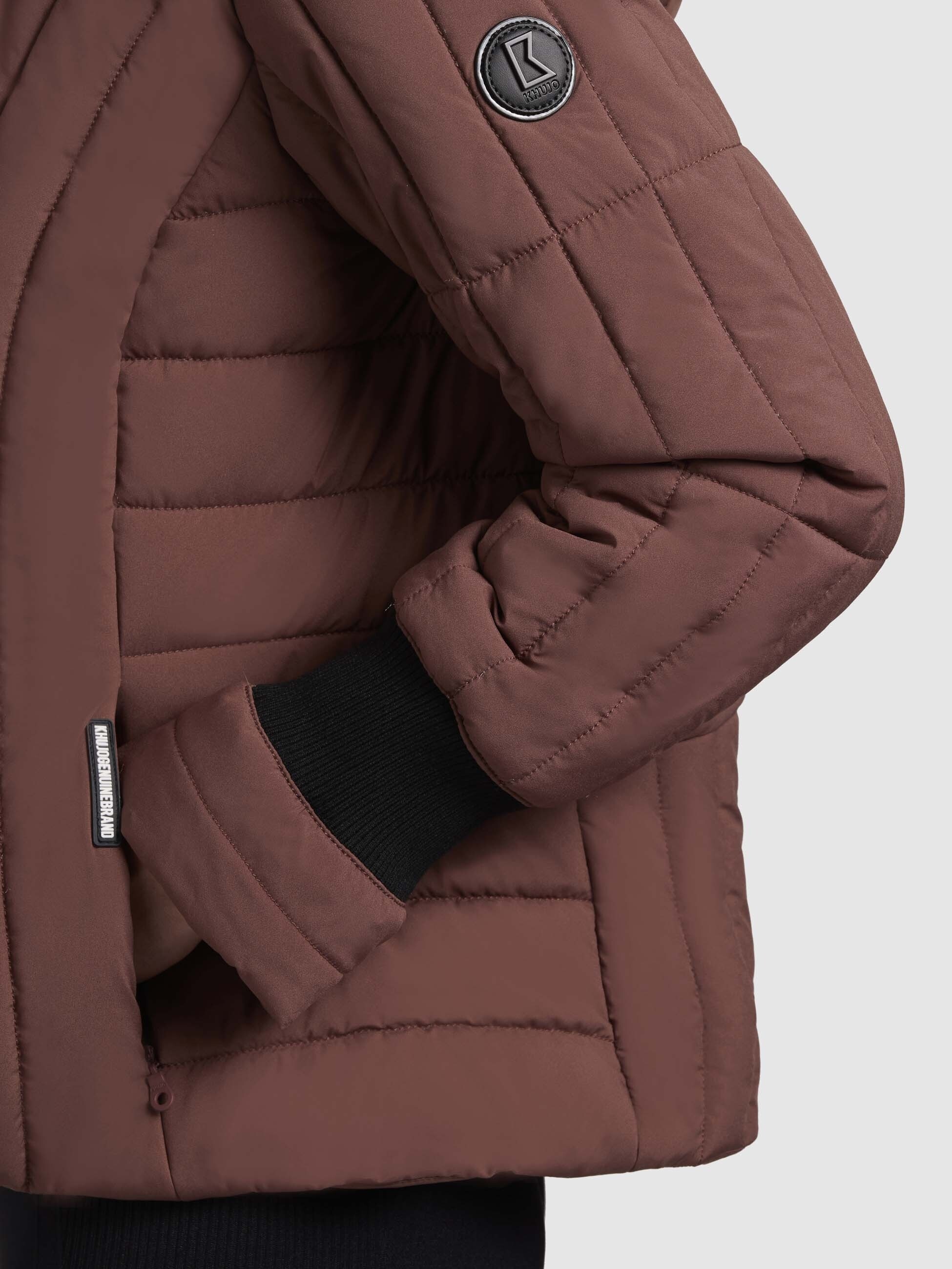 khujo Steppjacke »OMNI«, mit Kapuze