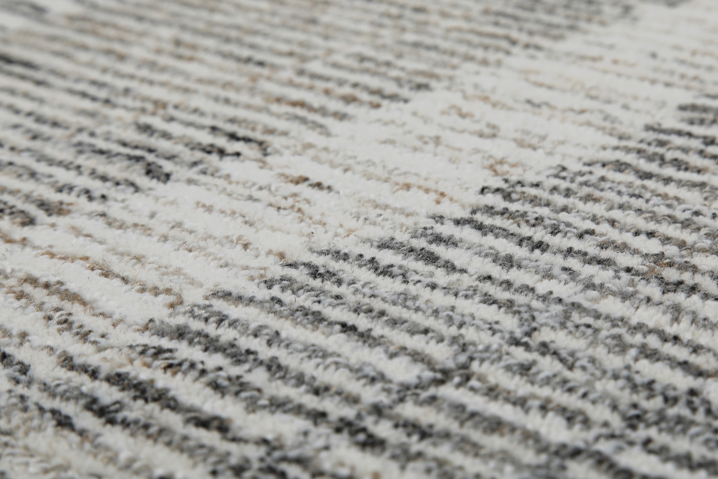 Wecon home Teppich »Hamptons FORTY«, rechteckig, 11 mm Höhe, Läufer, Fasermix, Kurzflor, Wohnzimmer, Schlafzimmer, Streifen Muster