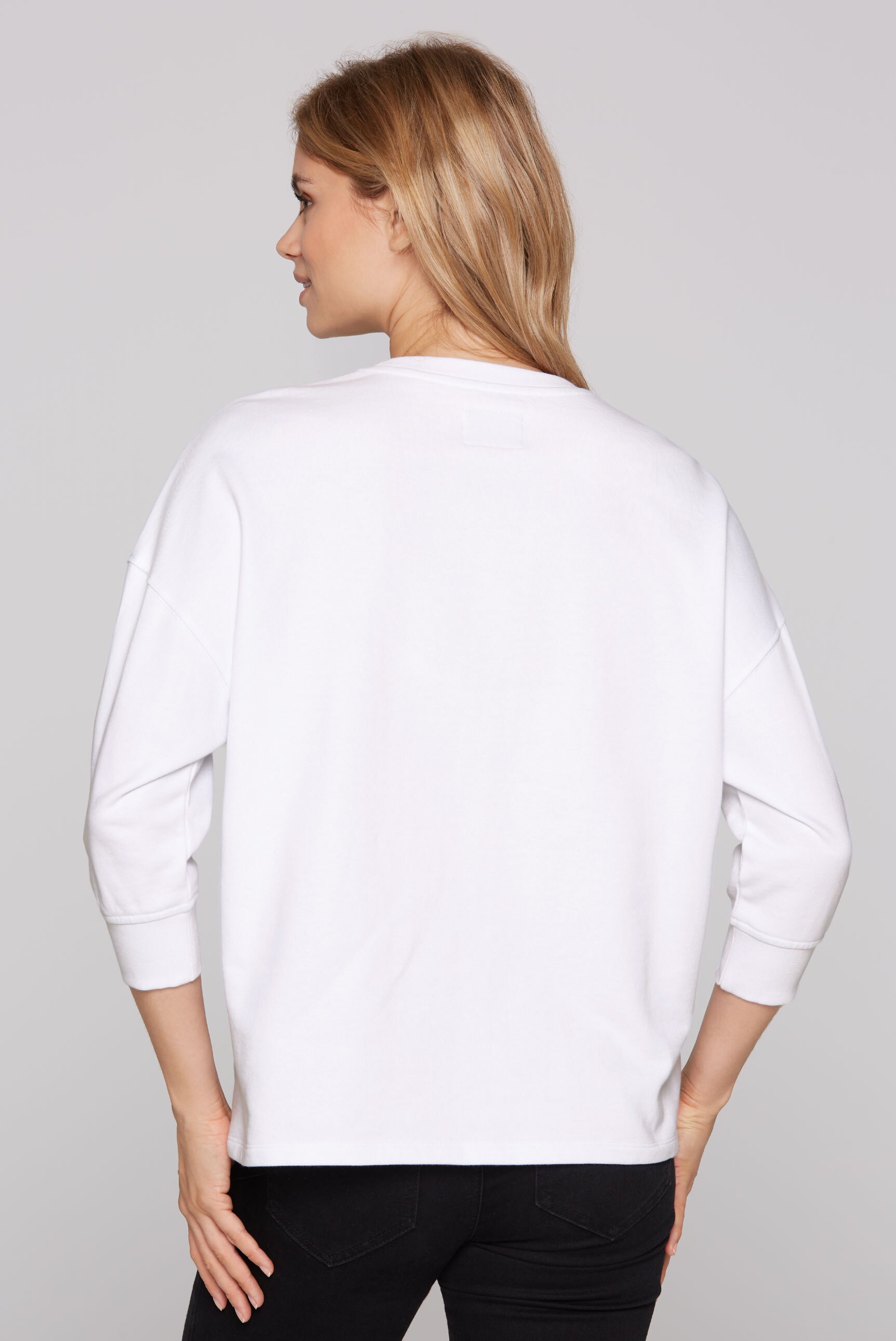 SOCCX Sweater, mit überschnittenen Schultern