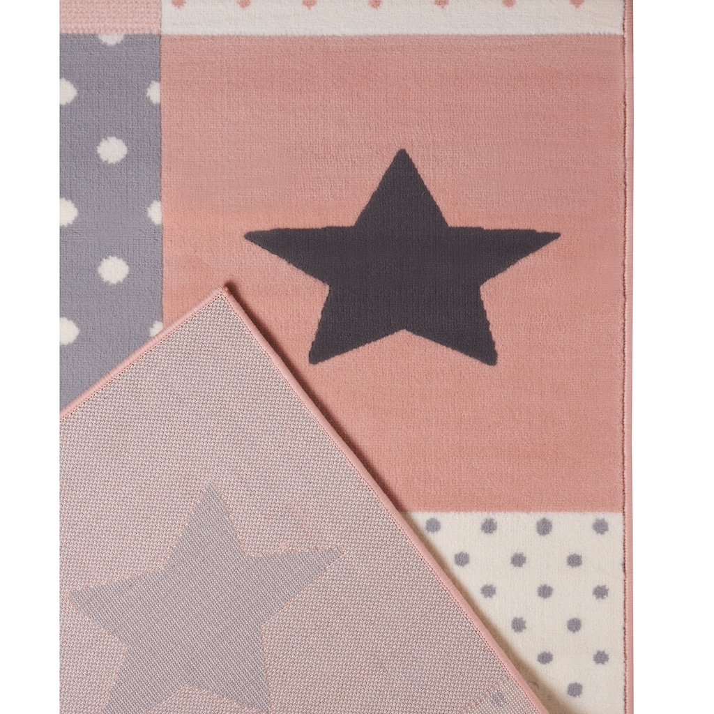 HANSE Home Kinderteppich »Pretty Patchwork«, rechteckig