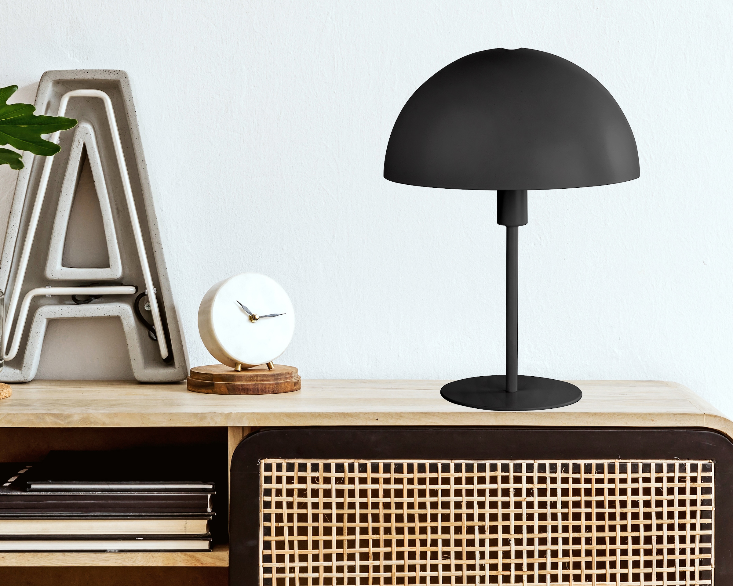 NOWA Tischleuchte »MEIKE« E27 1 Stk. Tischlampe Nachttischlampe Deko-Tischleuchte Schlafzimmer