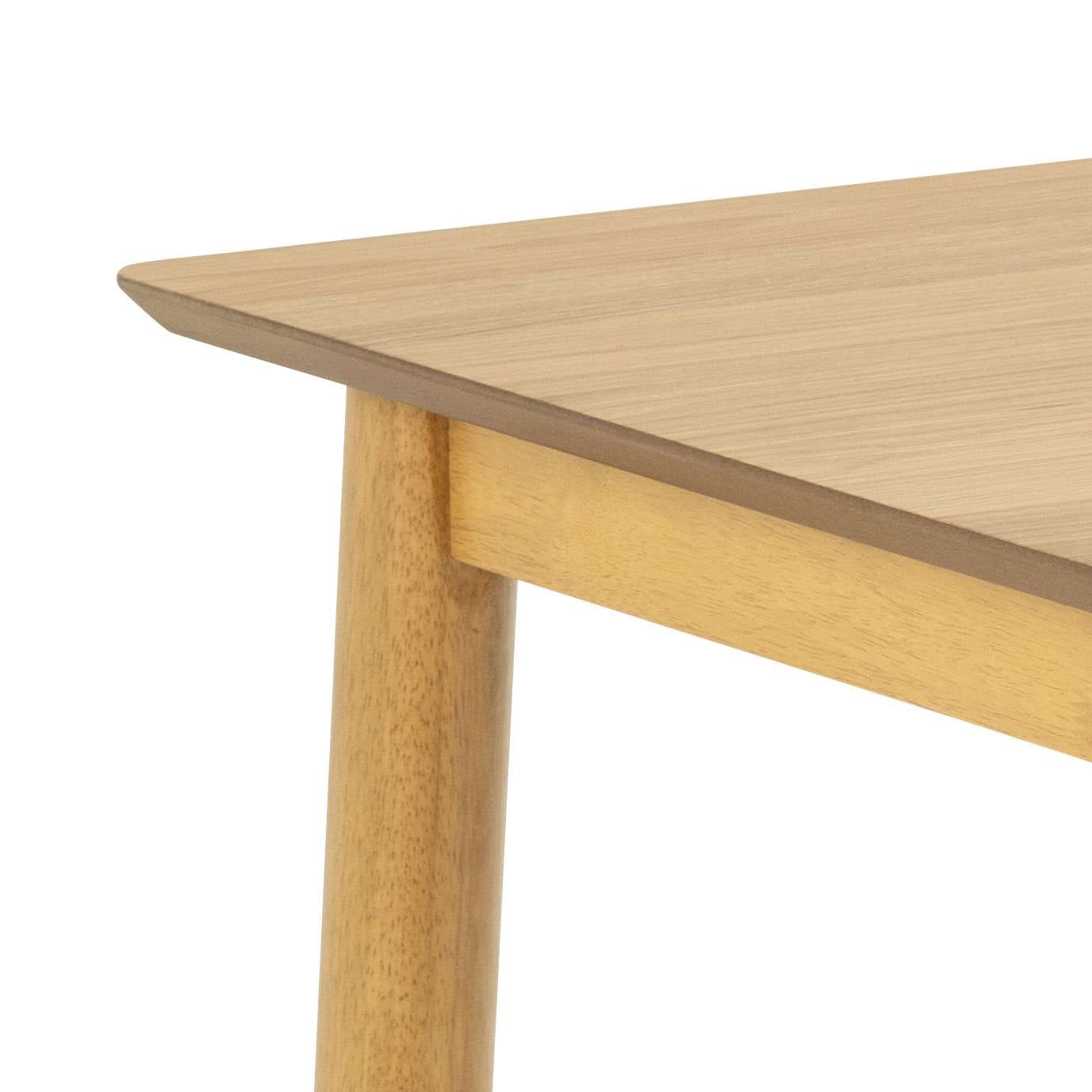 ACTONA GROUP Esstisch »Barlow«, Esstisch, matt Eiche Lack Furnier, Gestell matt Eiche, 120x80x74.8cm