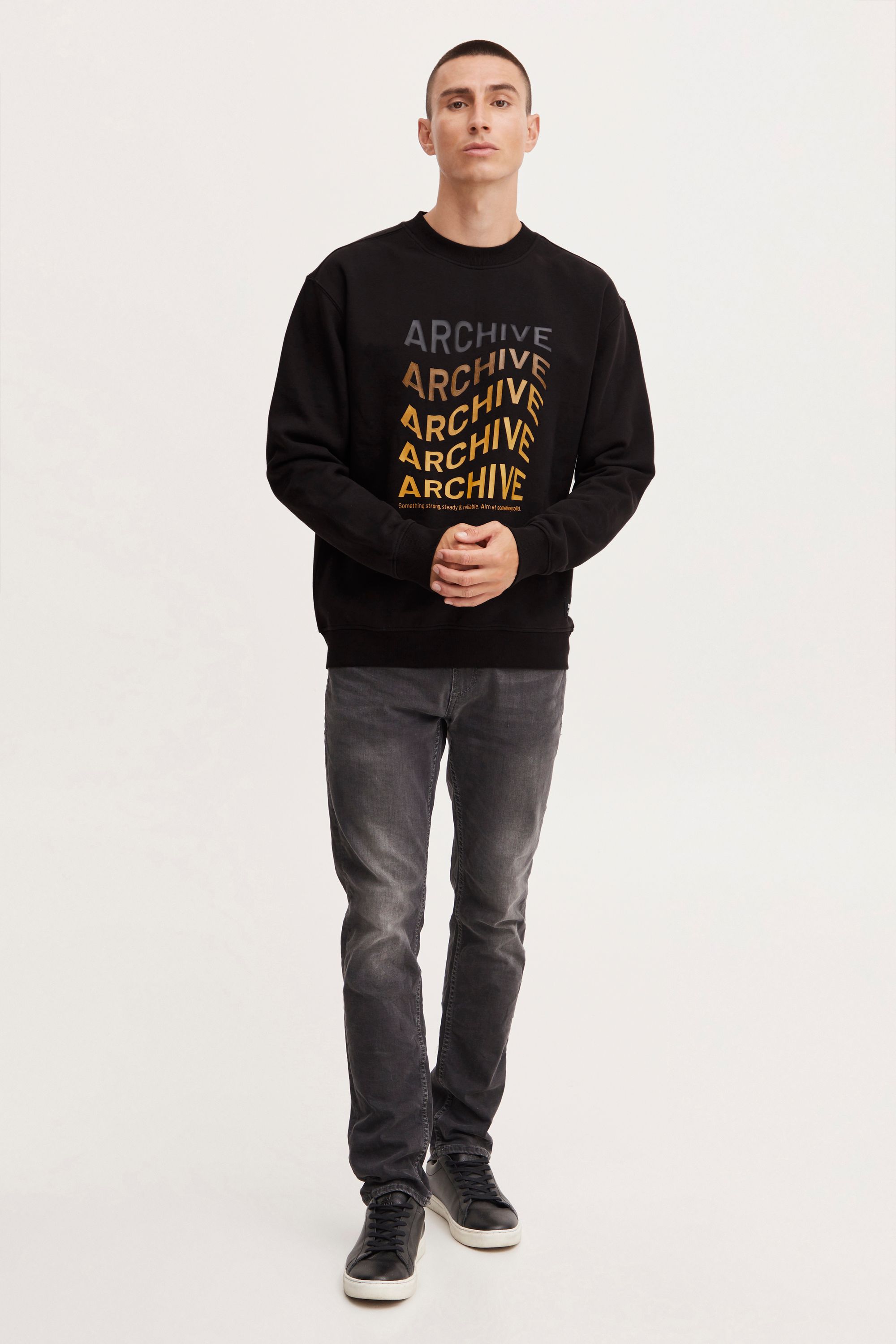 Thumbnail - Solid Longpullover "Sweatshirt SDDarcio"