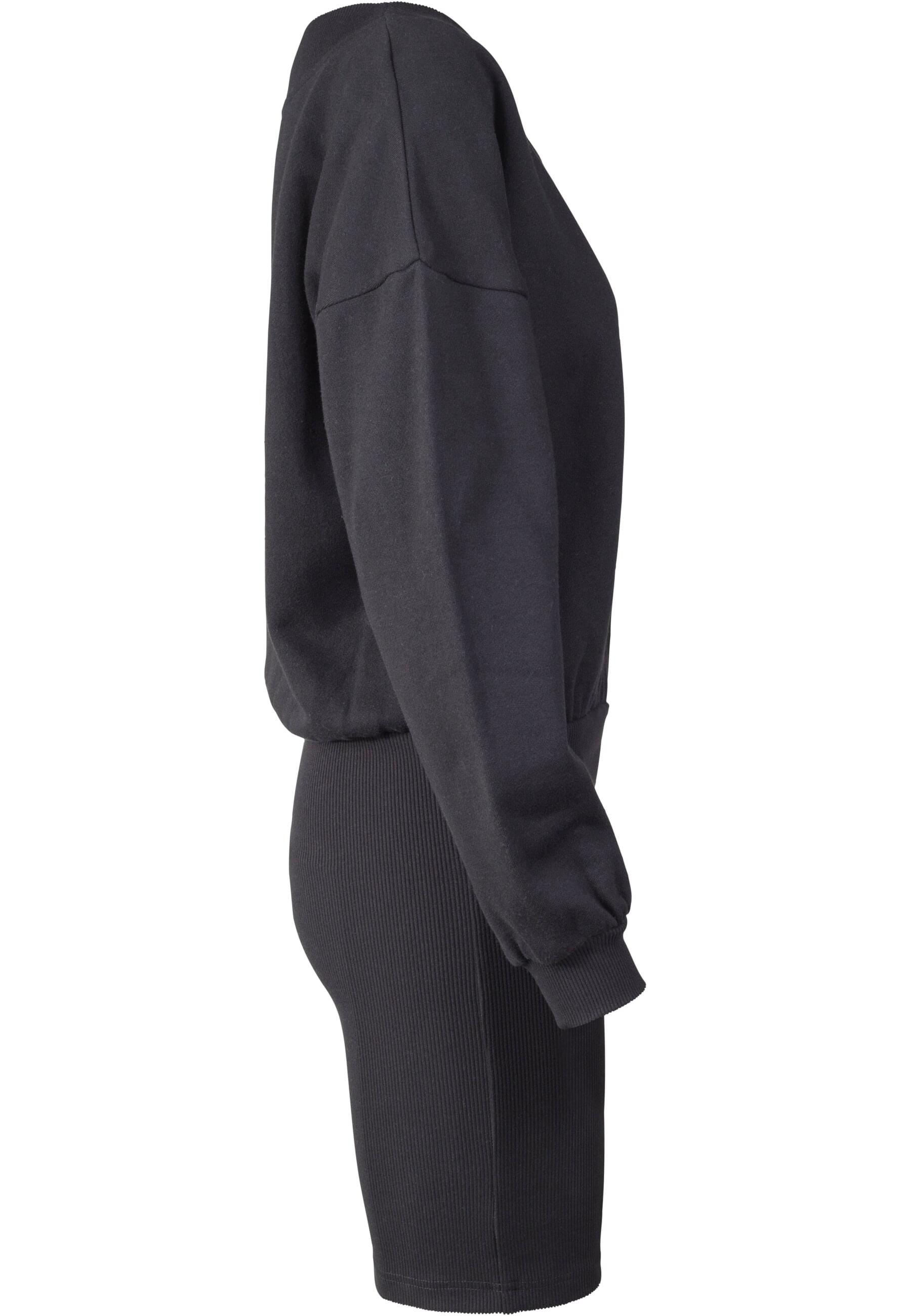 URBAN CLASSICS Shirtkleid »Urban Classics Damen Ladies Sweat Off Shoulder Dress«, (1 tlg.)