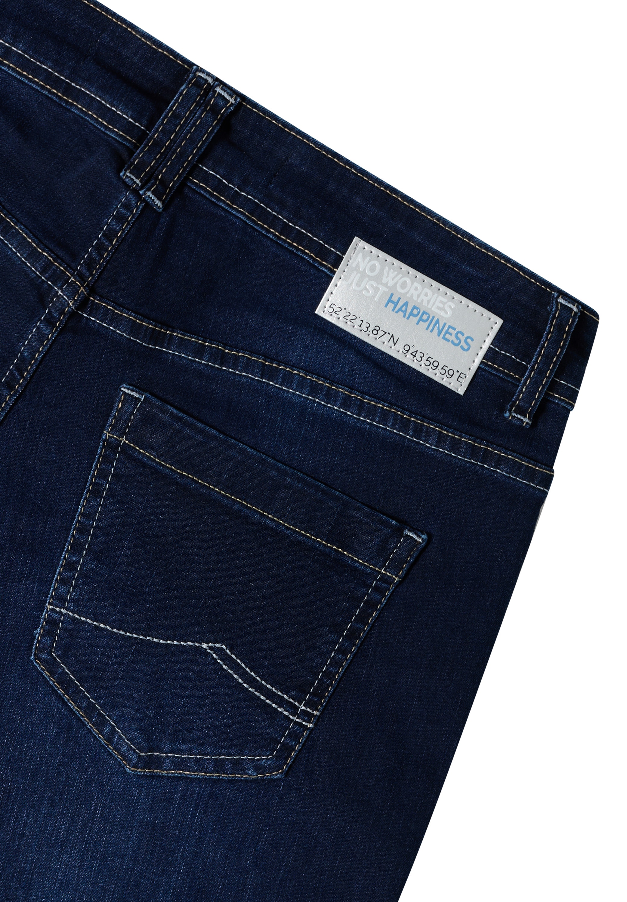 STREET ONE Loose-fit-Jeans, aus Baumwolle mit Stretchanteil