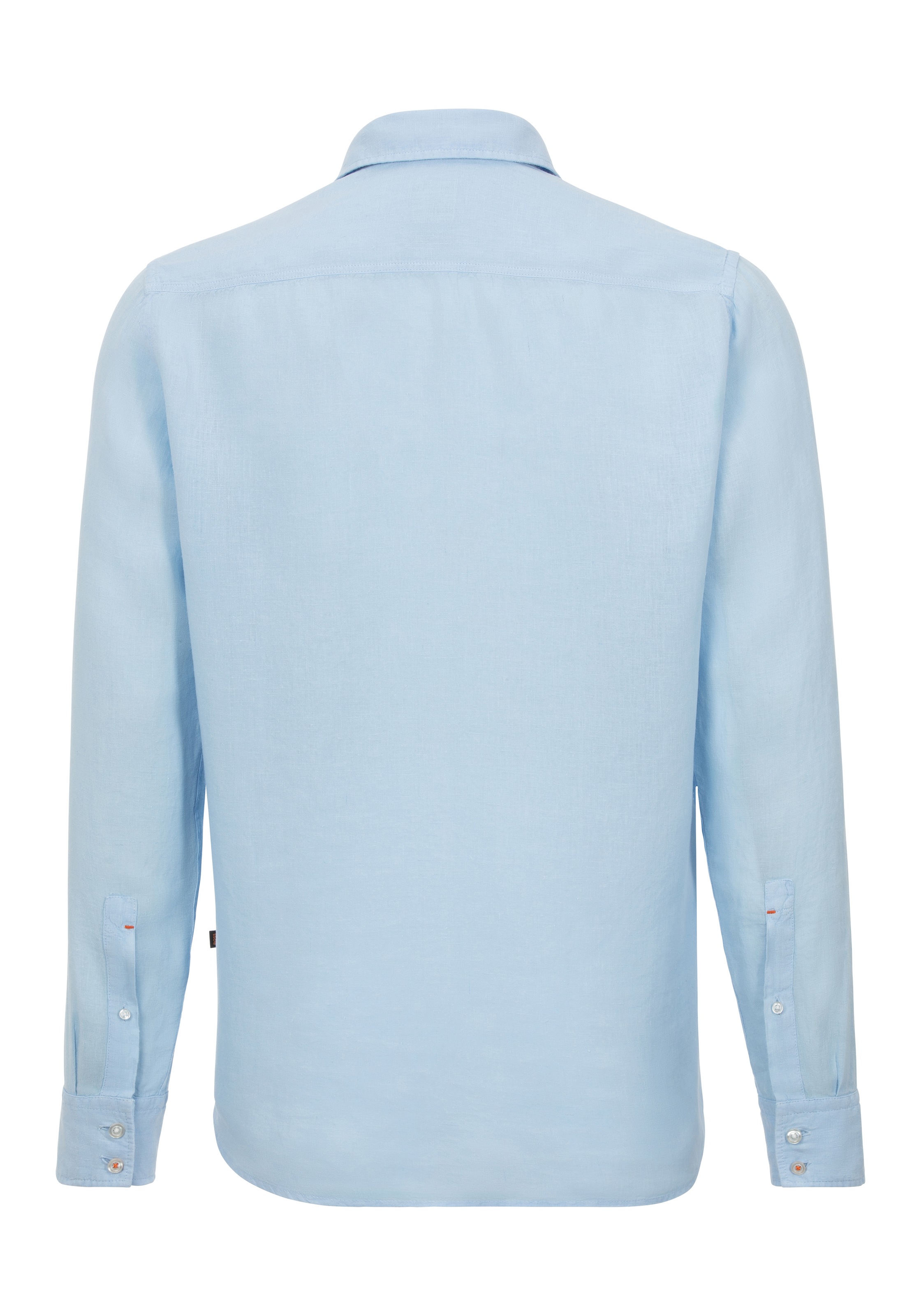 BOSS ORANGE Leinenhemd "Relegant" 100% Leinen Regular Fit Atmungsaktiv günstig online kaufen