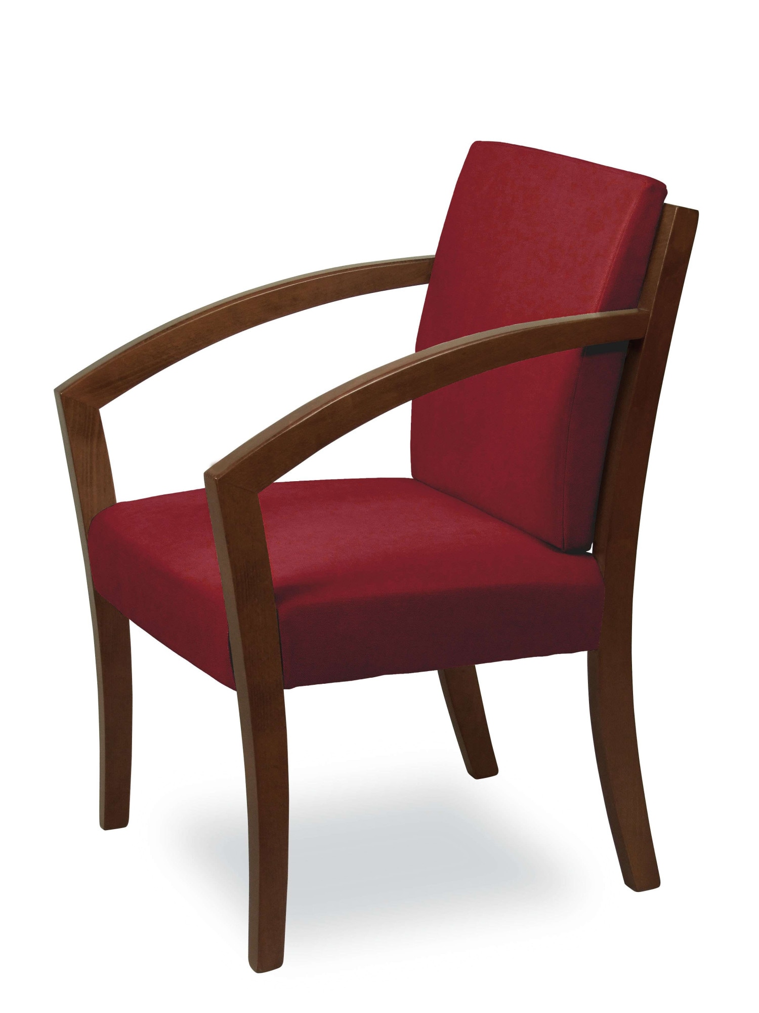 Home affaire "G98 George Armlehnstuhl, Sessel, in 3 Gestellfarben Made in Italy" () 1 Stk.Extra-confort, Fleckenabweisendes Gewebe, Massivholz
