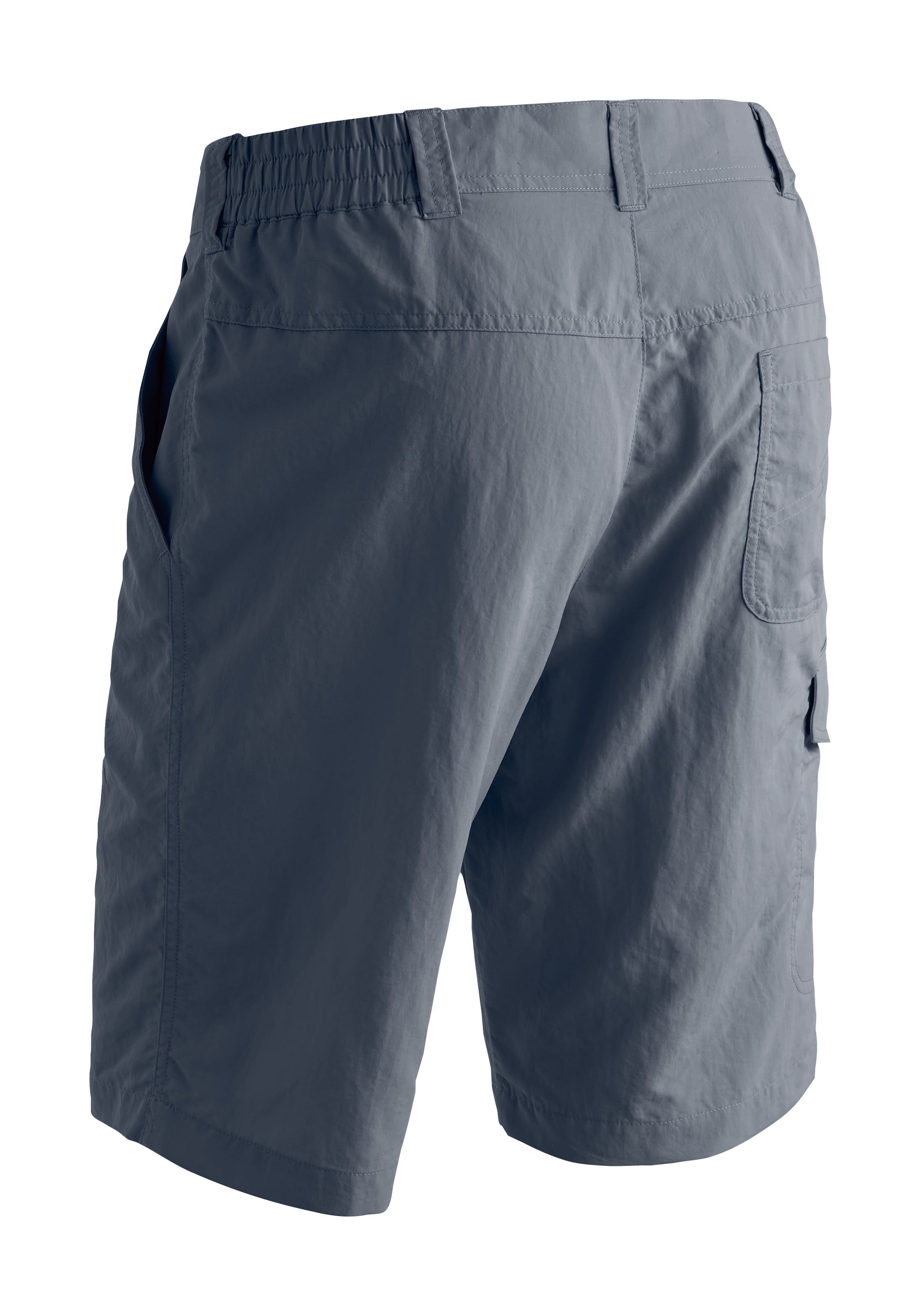 Funktionsshorts MAIER SPORTS "Main", Herren, Gr. 72, Normalgrößen, grau, 100% Polyamid, Hosen, Herren Shorts, kurze Outdoor-Hose, Bermuda mit 4 Taschen, Regular Fit 2