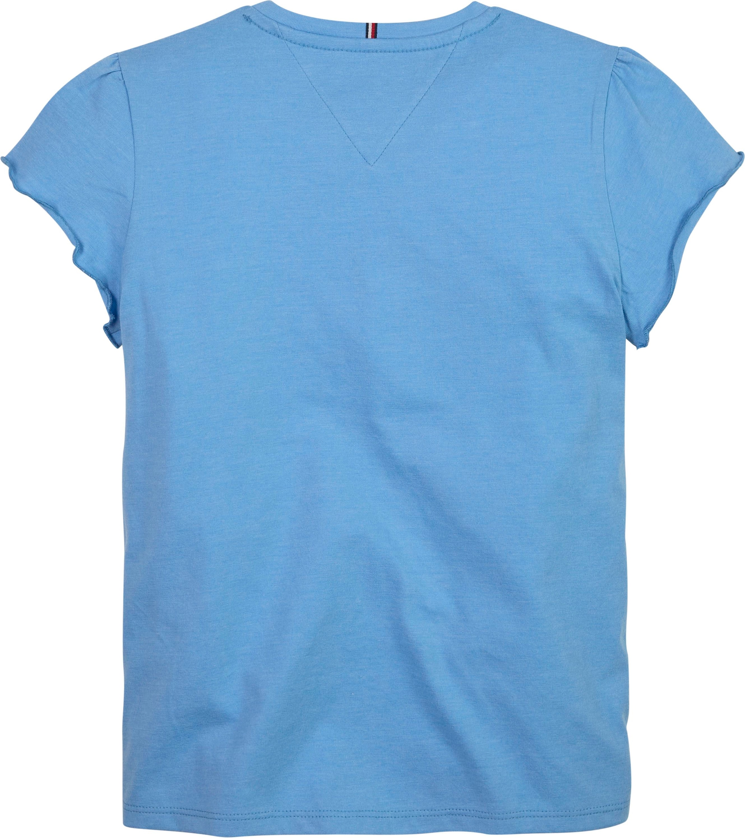 Tommy Hilfiger T-Shirt »ESSENTIAL RUFFLE S/S«, Ärmeln TOP | mit kurzen bestellen online SLEEVE BAUR