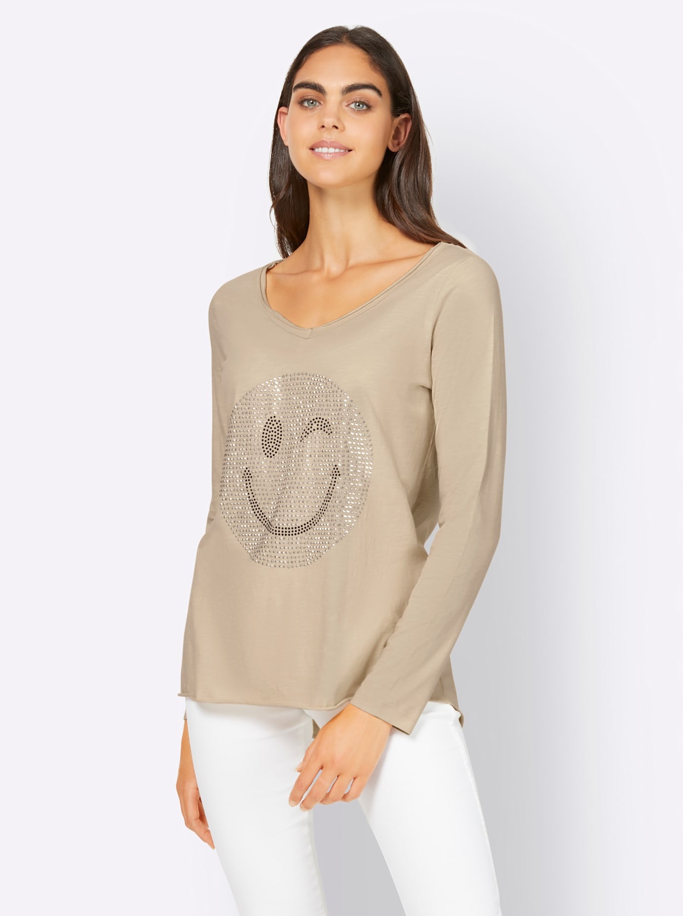 heine Langarmshirt "Shirt", 1 Stk. günstig online kaufen